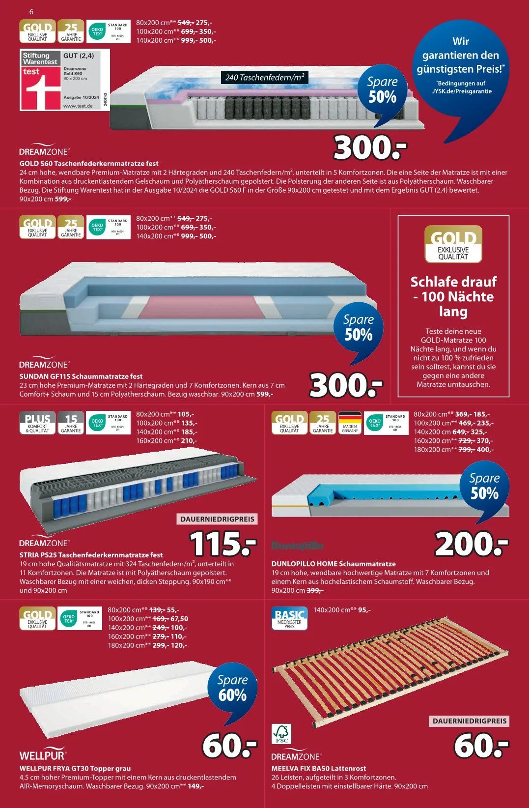 JYSK Aktuelle Angebote von 13. Juli bis 16. Juli 2025 - Prospekt seite 6