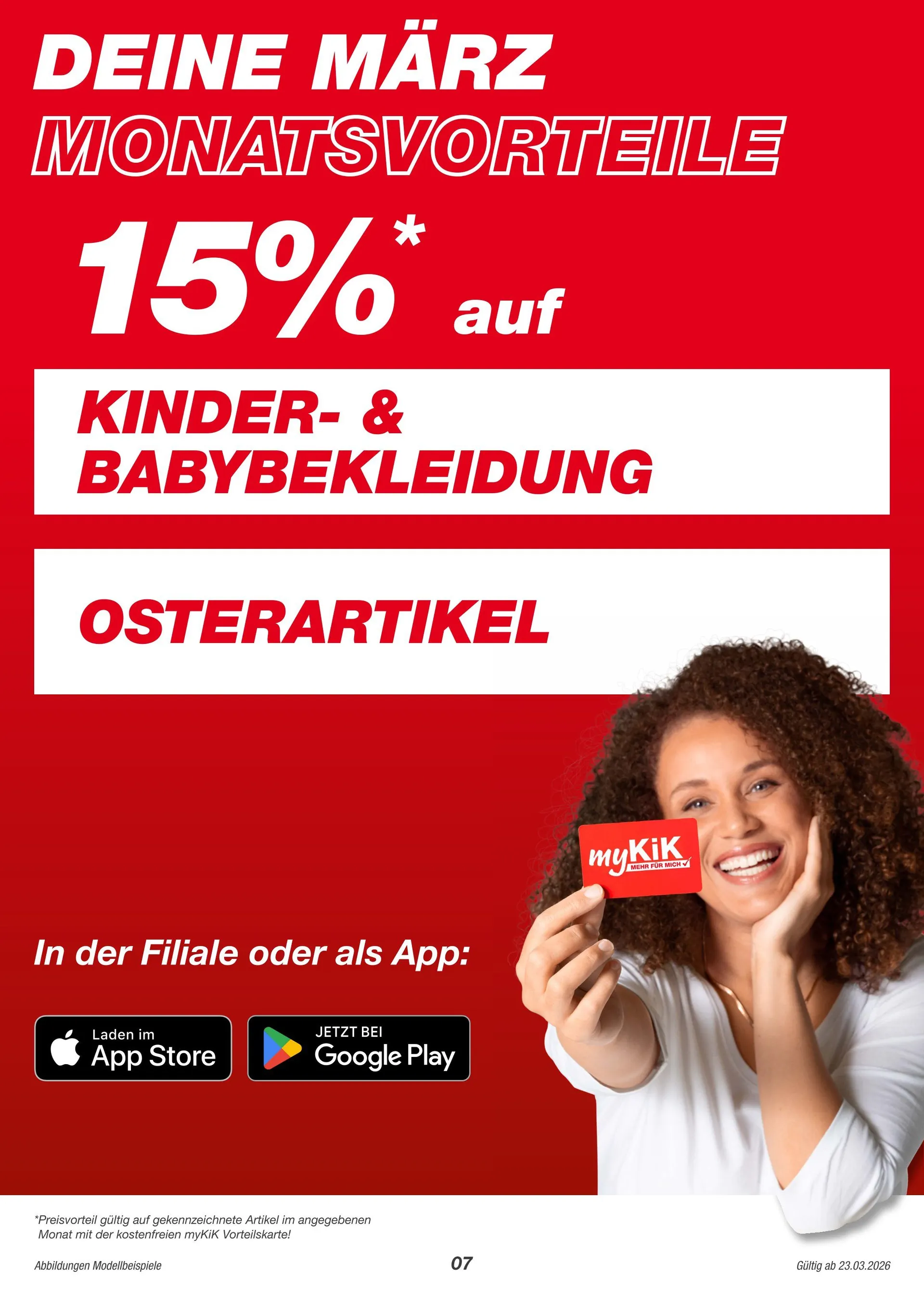 Kik Prospekte von 23. März bis 17. April 2026 - Prospekt seite 7