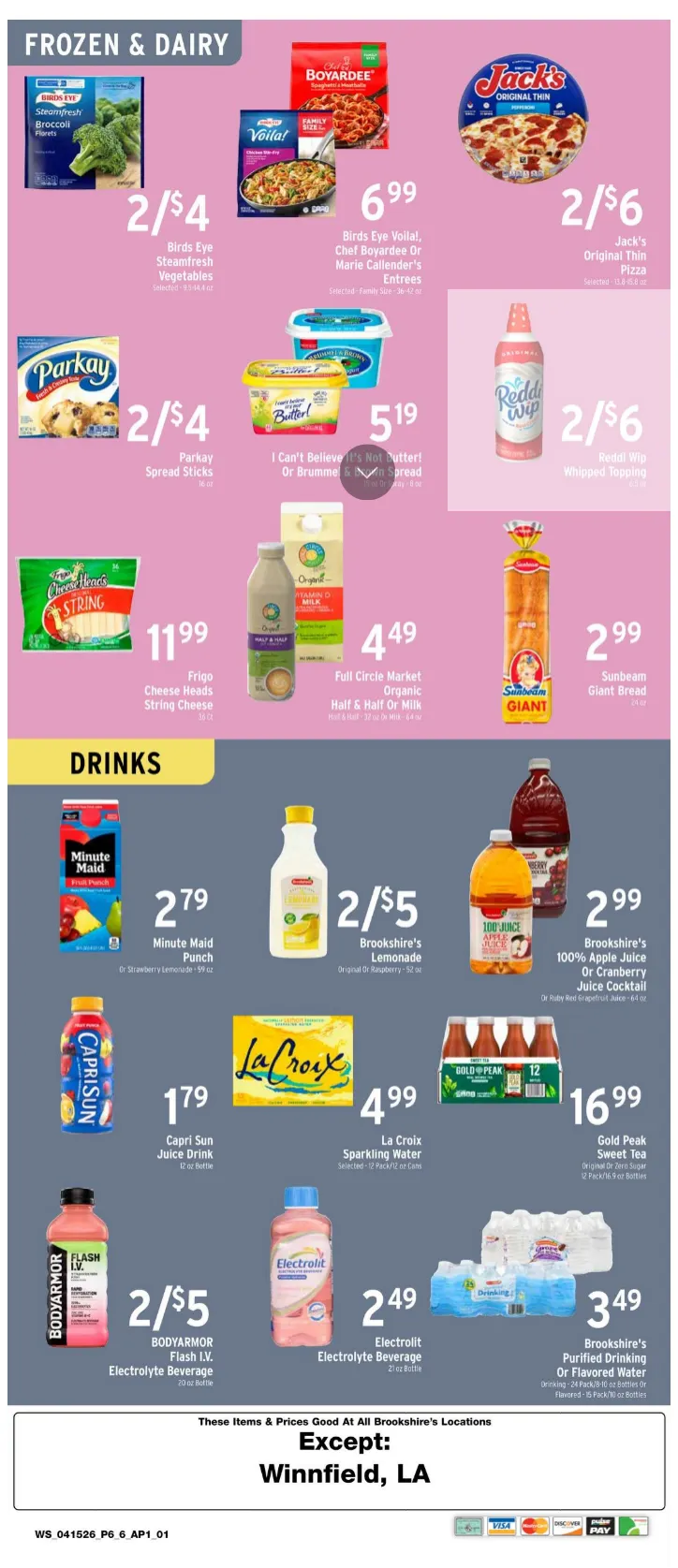 Weekly ad Brookshires Sales from April 15 to April 21 2026 - Page 7