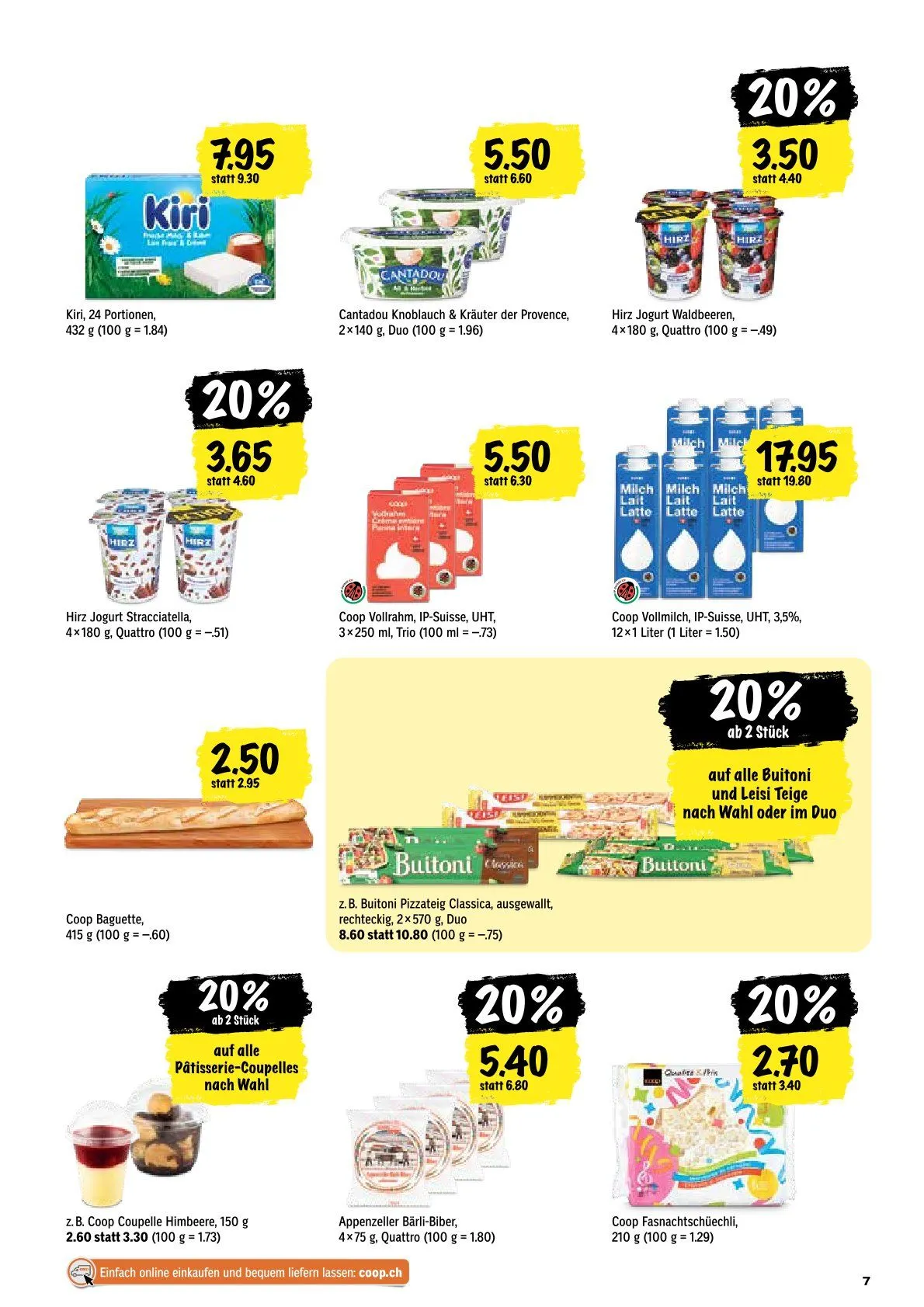 Coop Katalog von 20. Februar bis 26. Februar 2025 - Prospekt seite  7