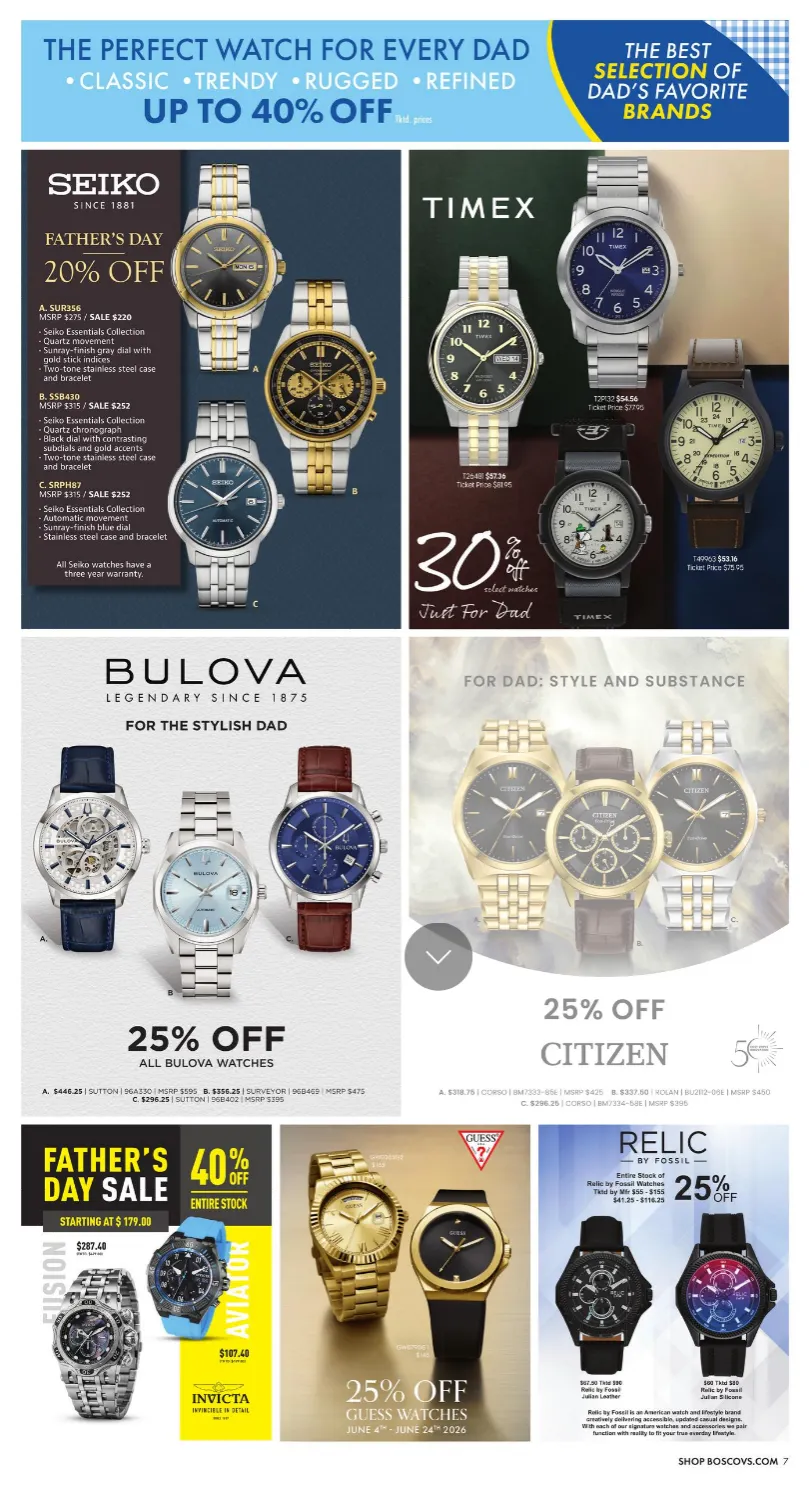 Weekly ad Boscov's Sales from June 11 to June 17 2026 - Page 7