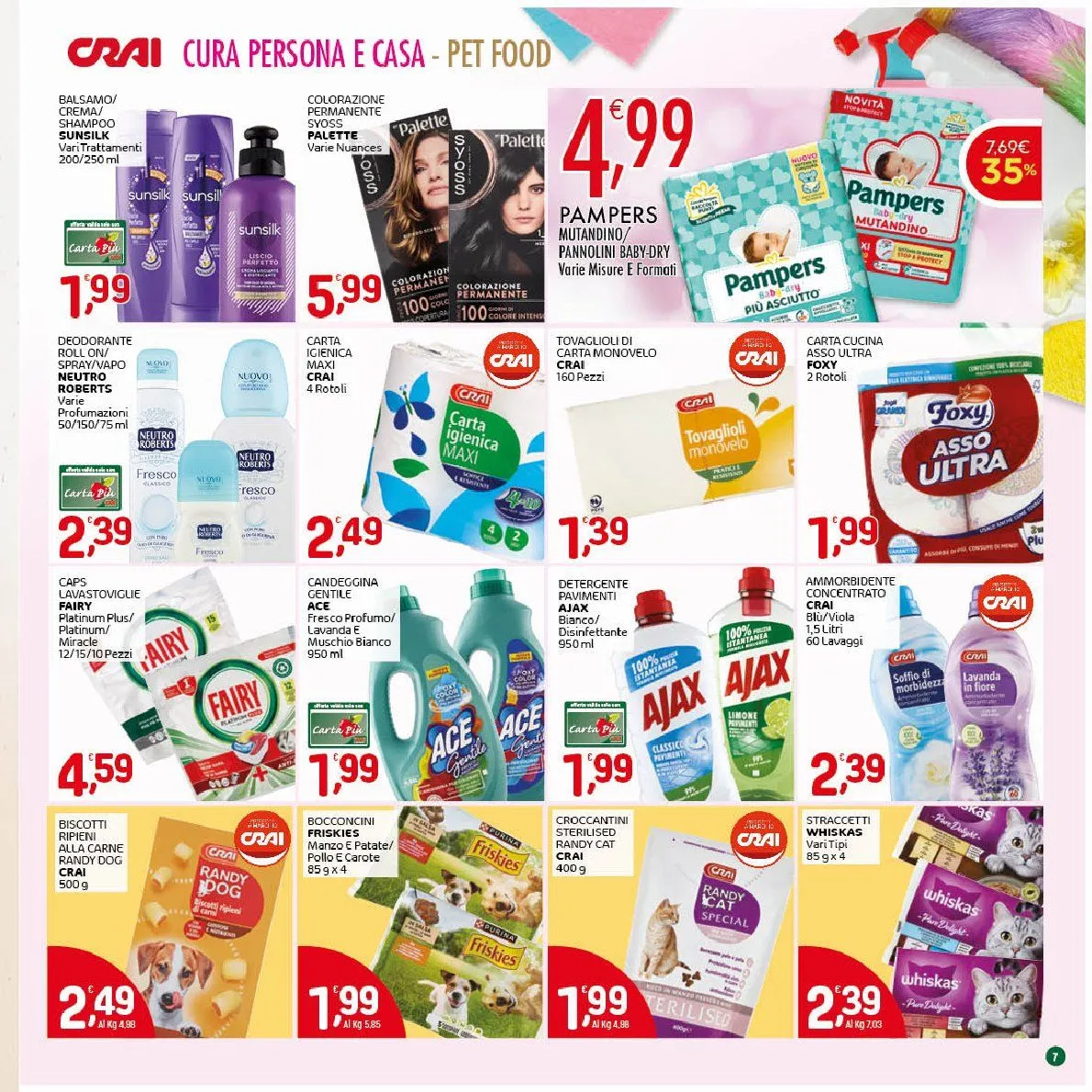 Volantini Crai da 19 marzo a 25 marzo di 2026 - Pagina del volantino 7