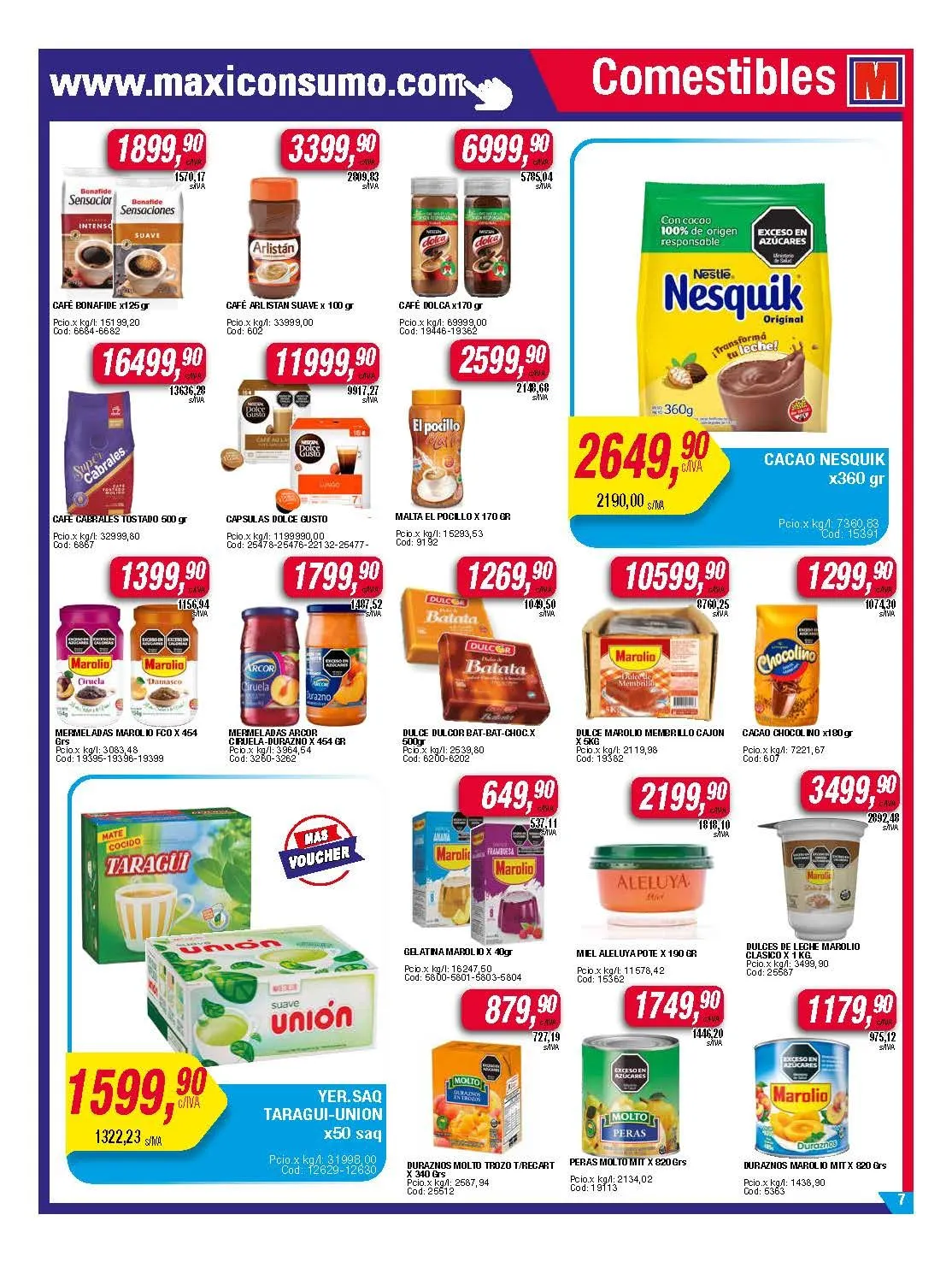 Ofertas de Ofertas Maxiconsumo 10 de junio al 16 de junio 2025 - Página 7 del catálogo