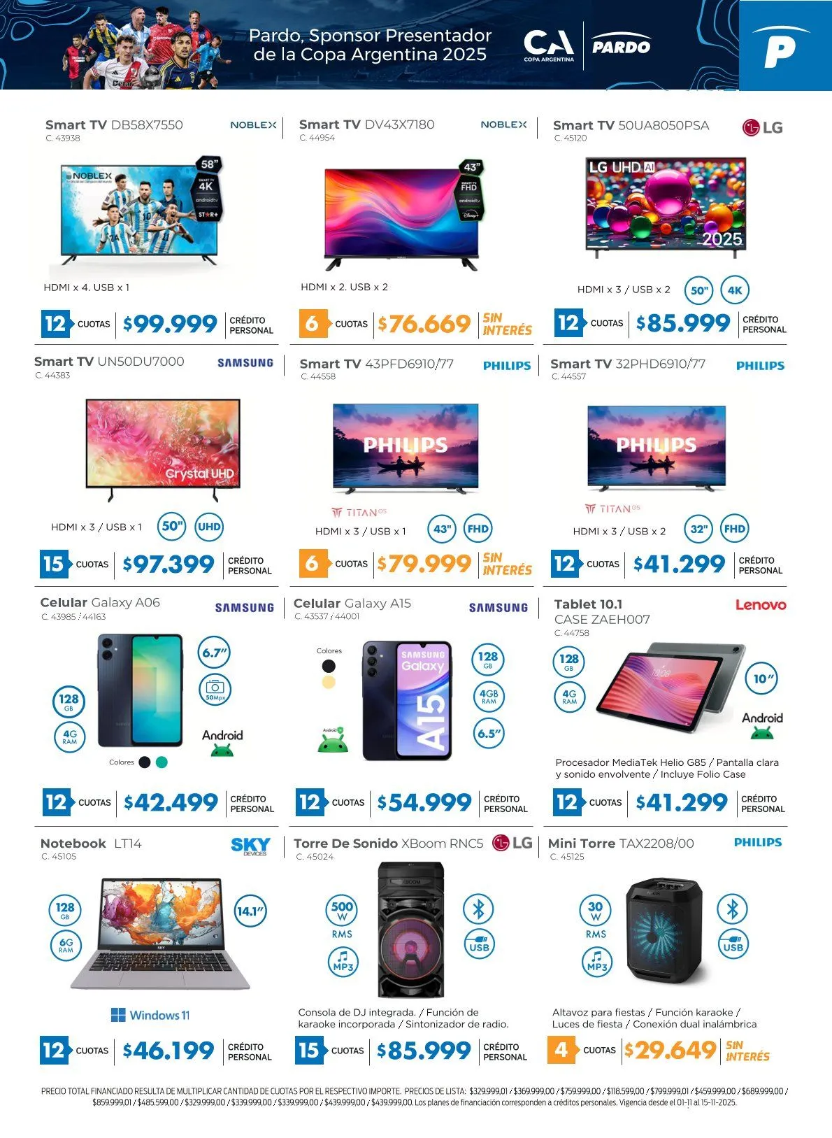 Ofertas de PARDO Ofertas 1 de noviembre al 30 de noviembre 2025 - Página 7 del catálogo