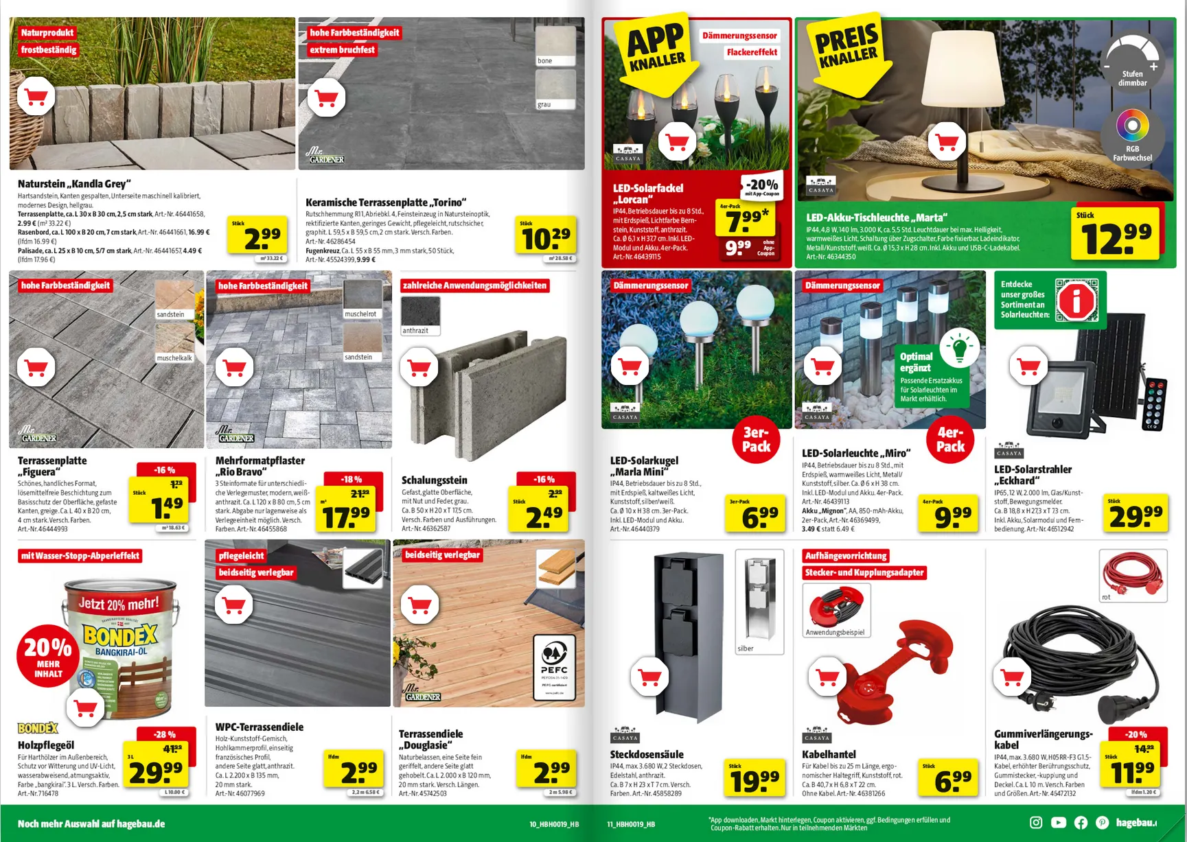 Hagebaumarkt Prospekte von 2. Mai bis 9. Mai 2026 - Prospekt seite 7