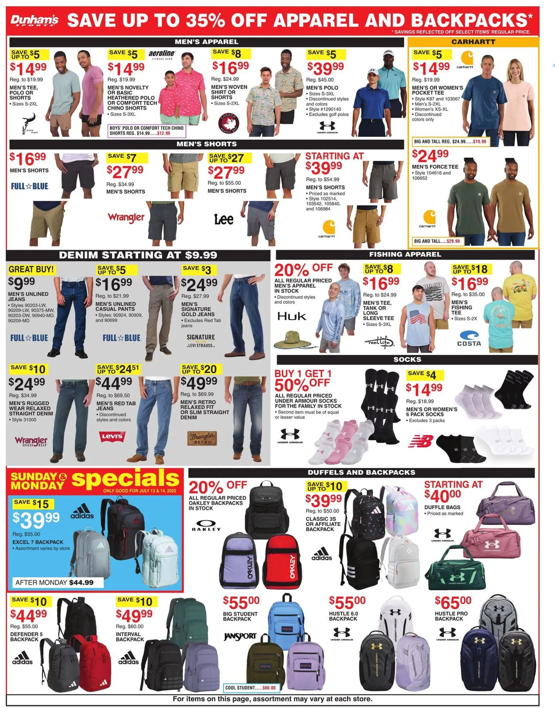 Weekly ad Dunham's Sports weekly ads  from July 12 to July 17 2025 - Page 7