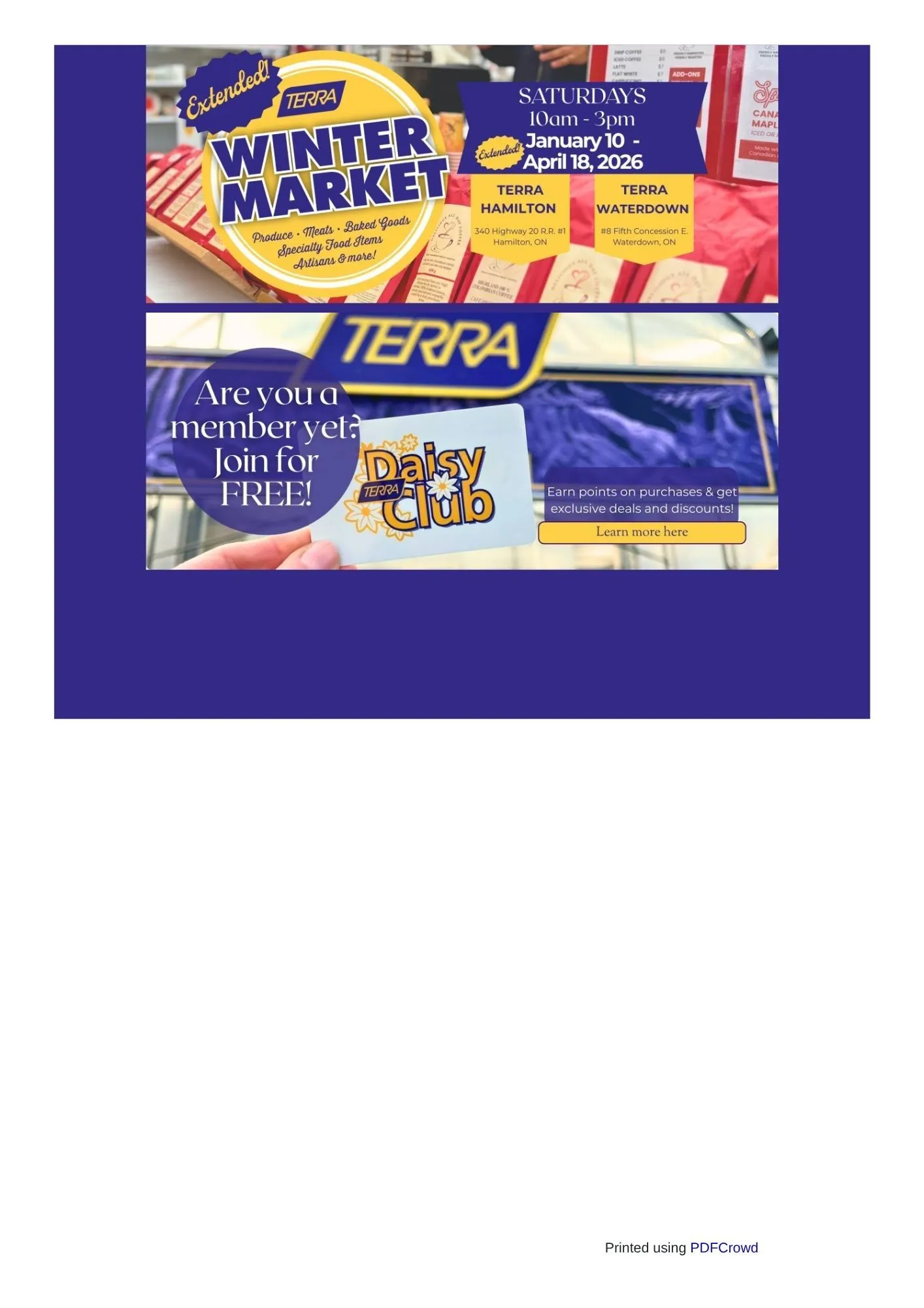 Flyer from April 7 to April 30 2026 - flyer page 6