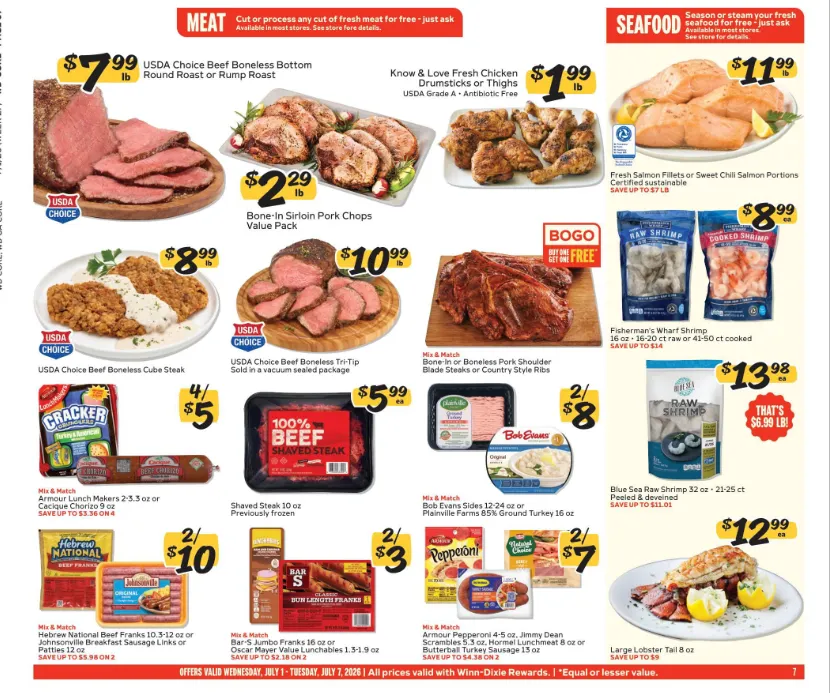 Weekly ad Winn Dixie Sales from July 1 to July 7 2026 - Page 7
