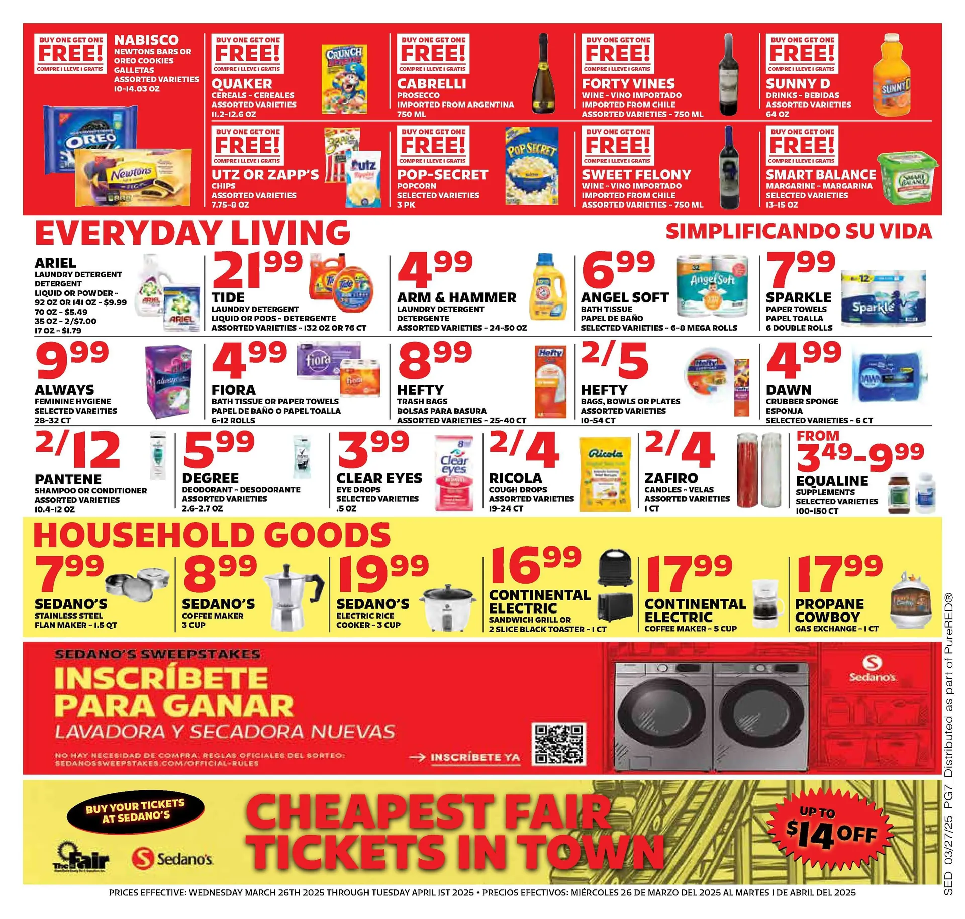 Weekly ad Sedanos's Deals from March 26 to April 1 2025 - Page 7