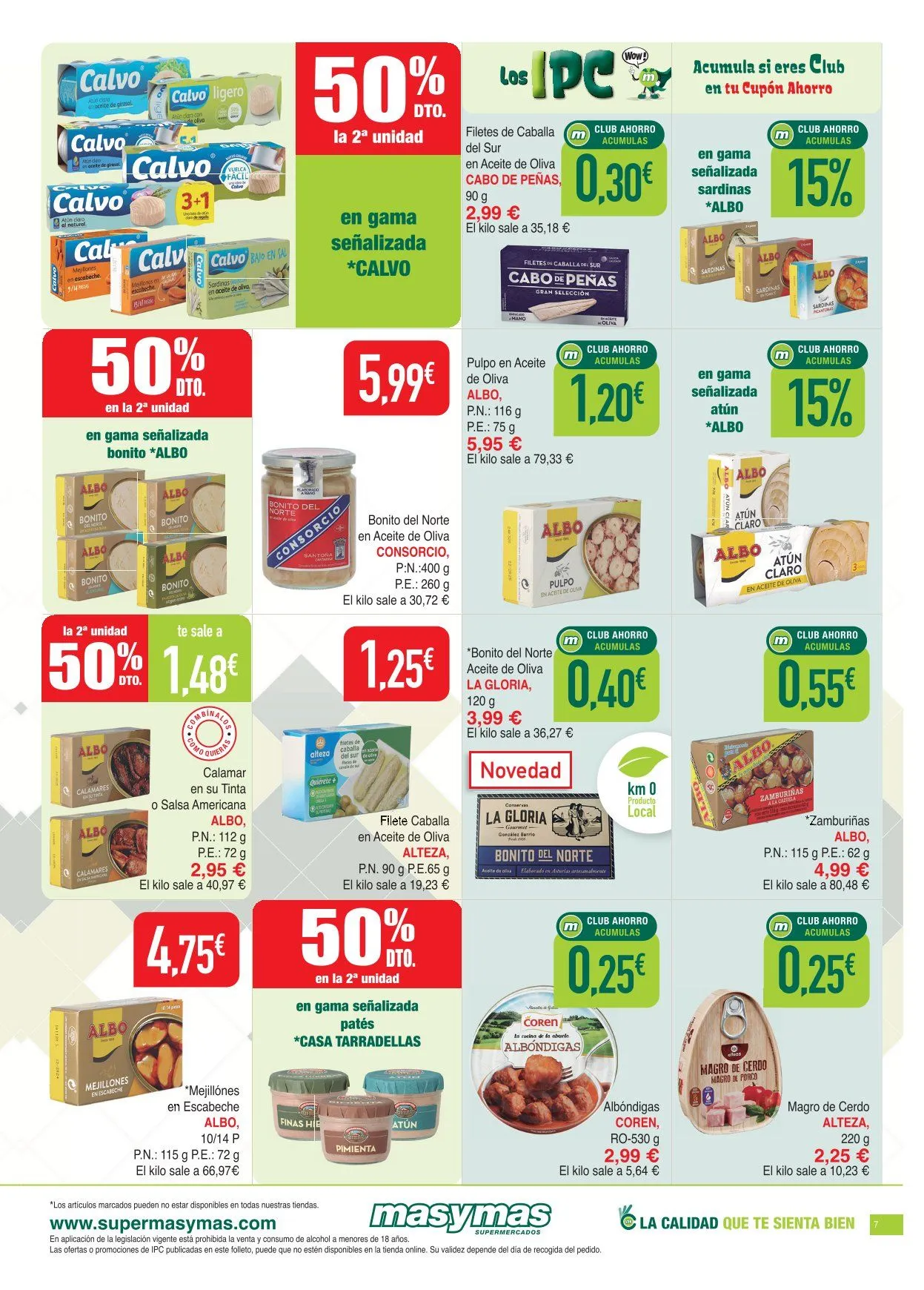 Catálogo de Supermercados masymas Ofertas 28 de mayo al 24 de junio 2026 - Página 7