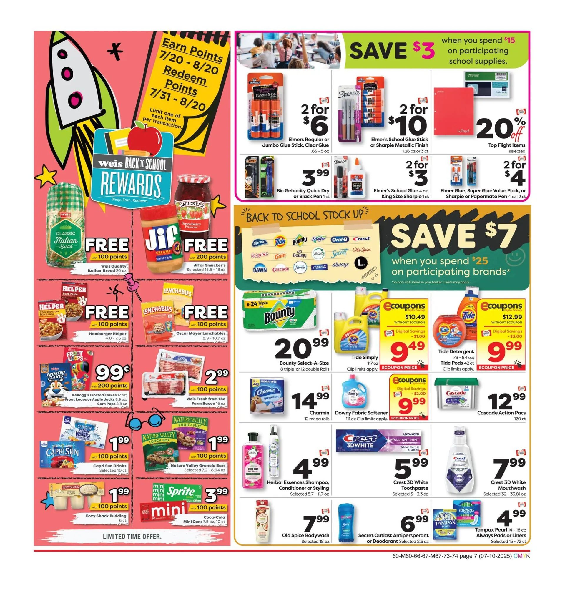 Weekly ad Weis Sales from July 10 to August 20 2025 - Page 7