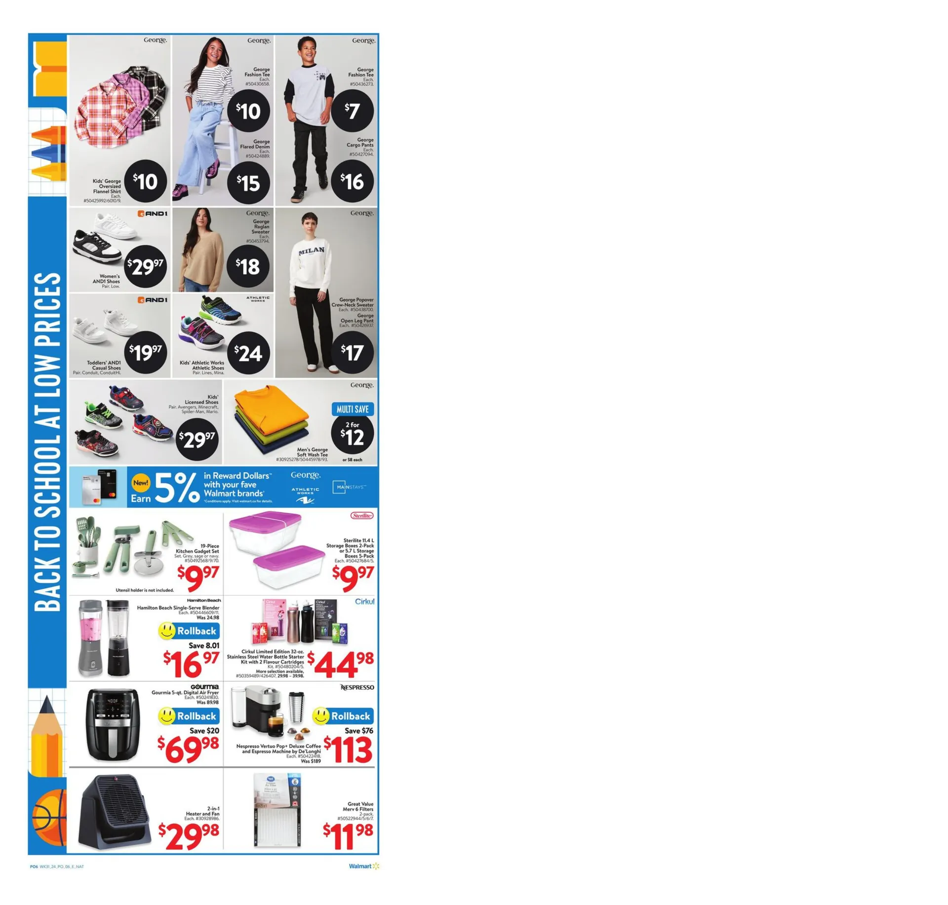 Walmart weekly flyer from August 22 to August 28 2024 - flyer page 6