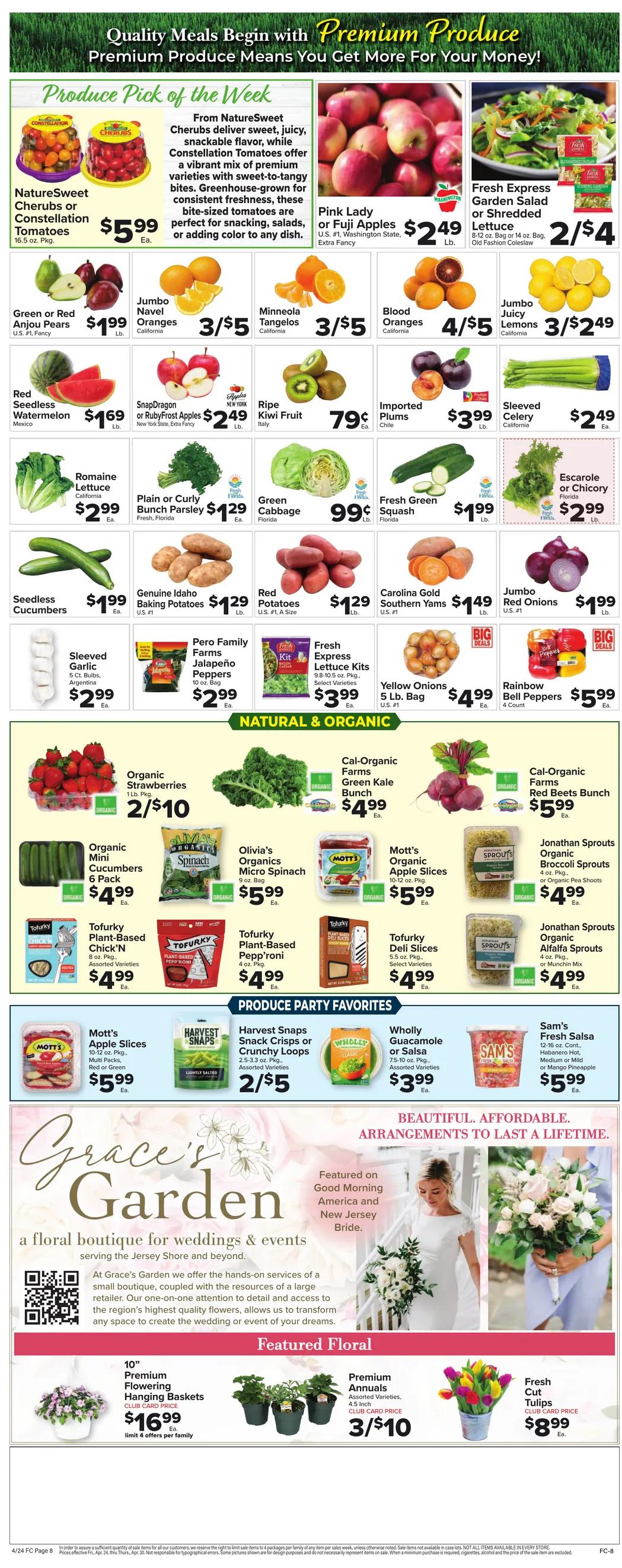 Weekly promotion Foodtown Sales spanning from April 24 to April 30 2026 - Page 7 for Catalogue 365