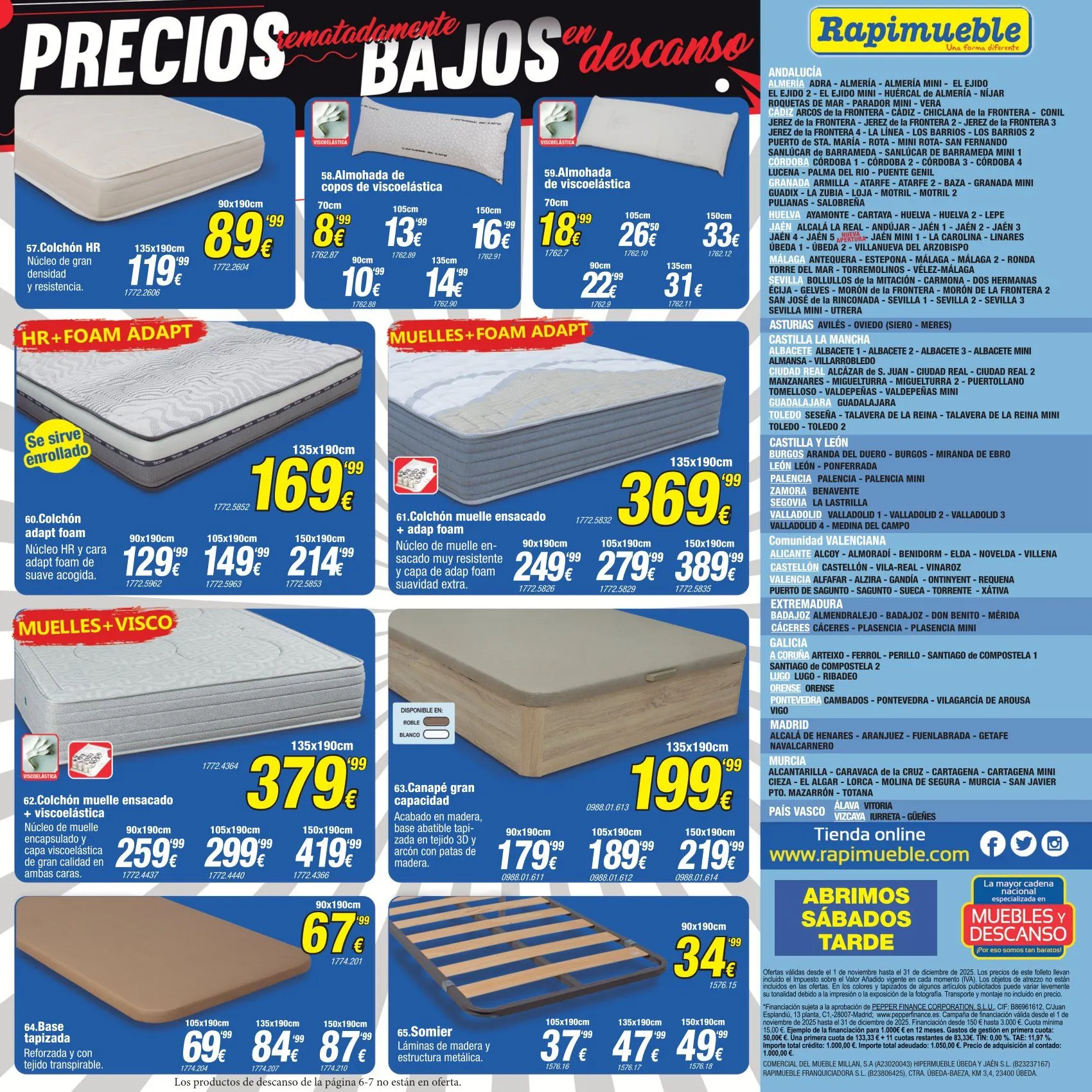 Catálogo de Rapimueble Ofertas 1 de noviembre al 31 de diciembre 2025 - Página 7