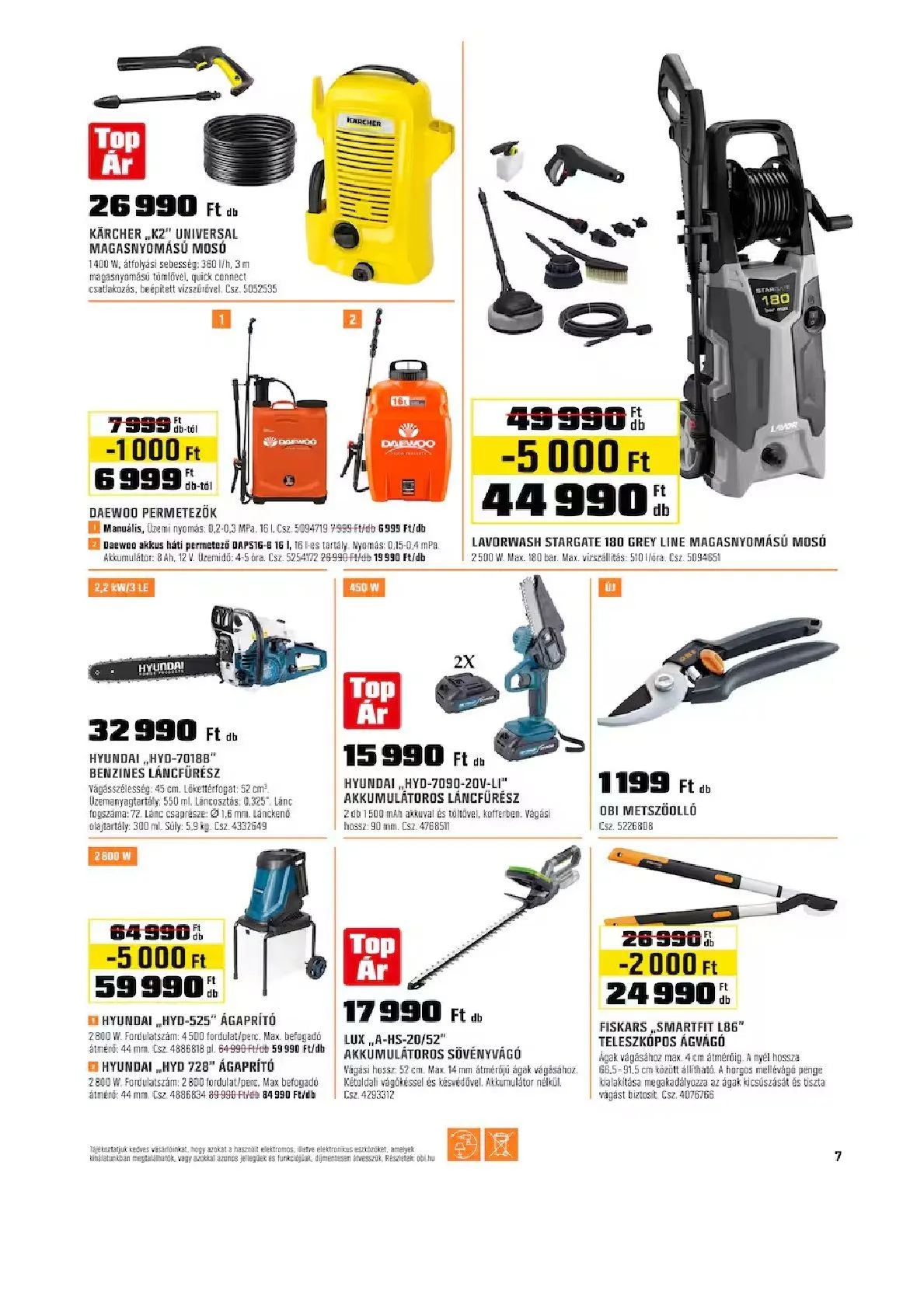 Katalógus OBI Ajántalok március 11.-tól március 31.-ig 2025. - Oldal 7