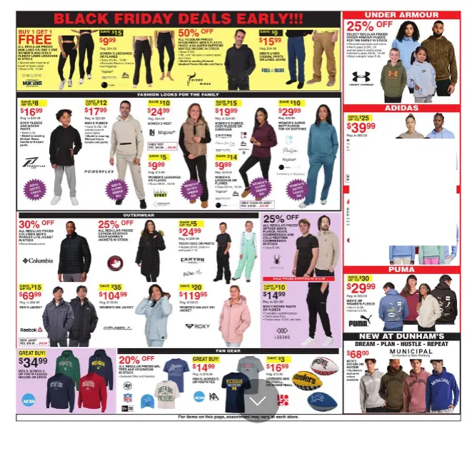 Weekly ad Dunham's Sports Sales from November 1 to November 6 2025 - Page 6