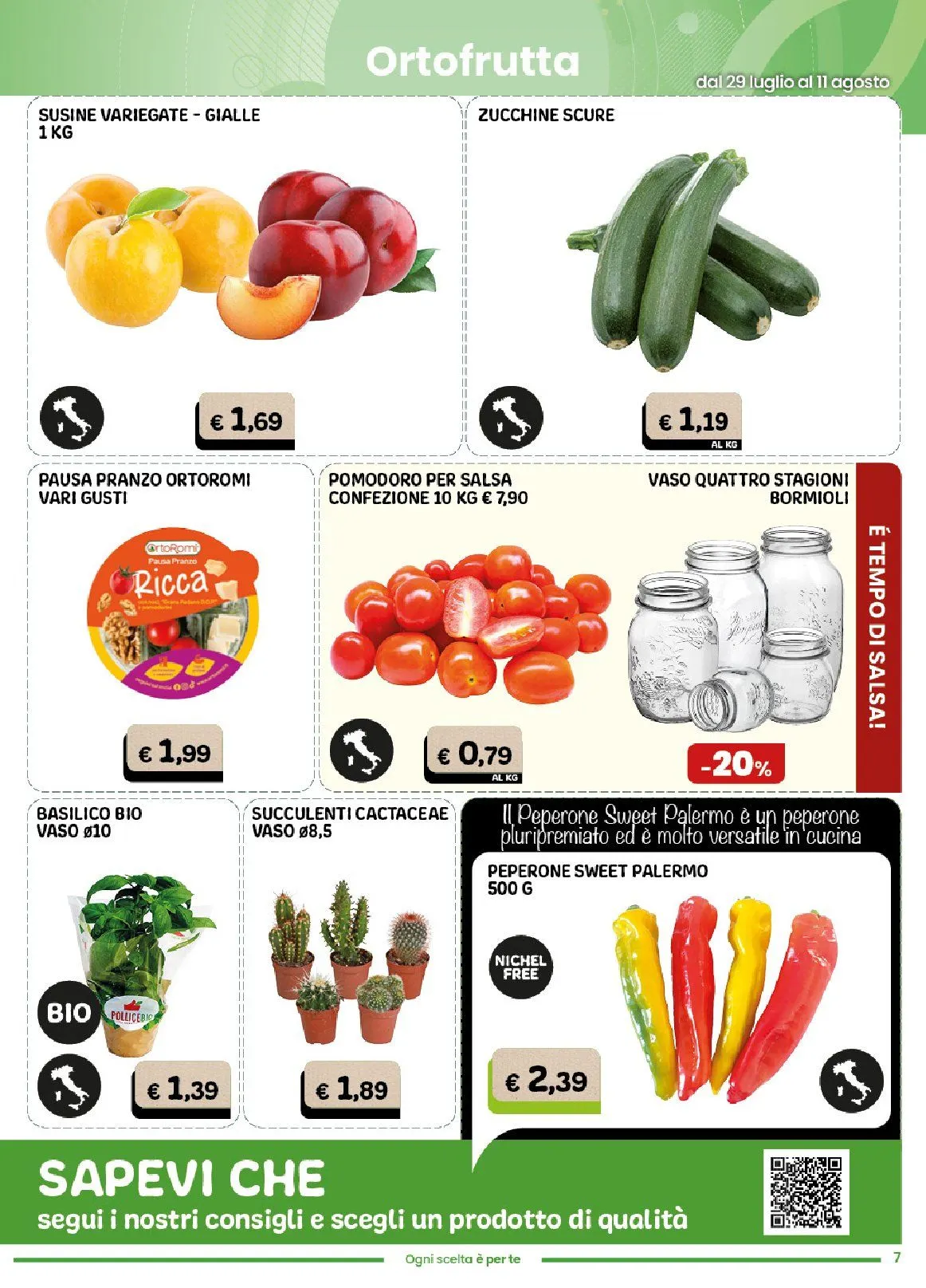  Volantini Gala Supermercati da 29 luglio a 10 agosto di 2026 - Pagina del volantino 7