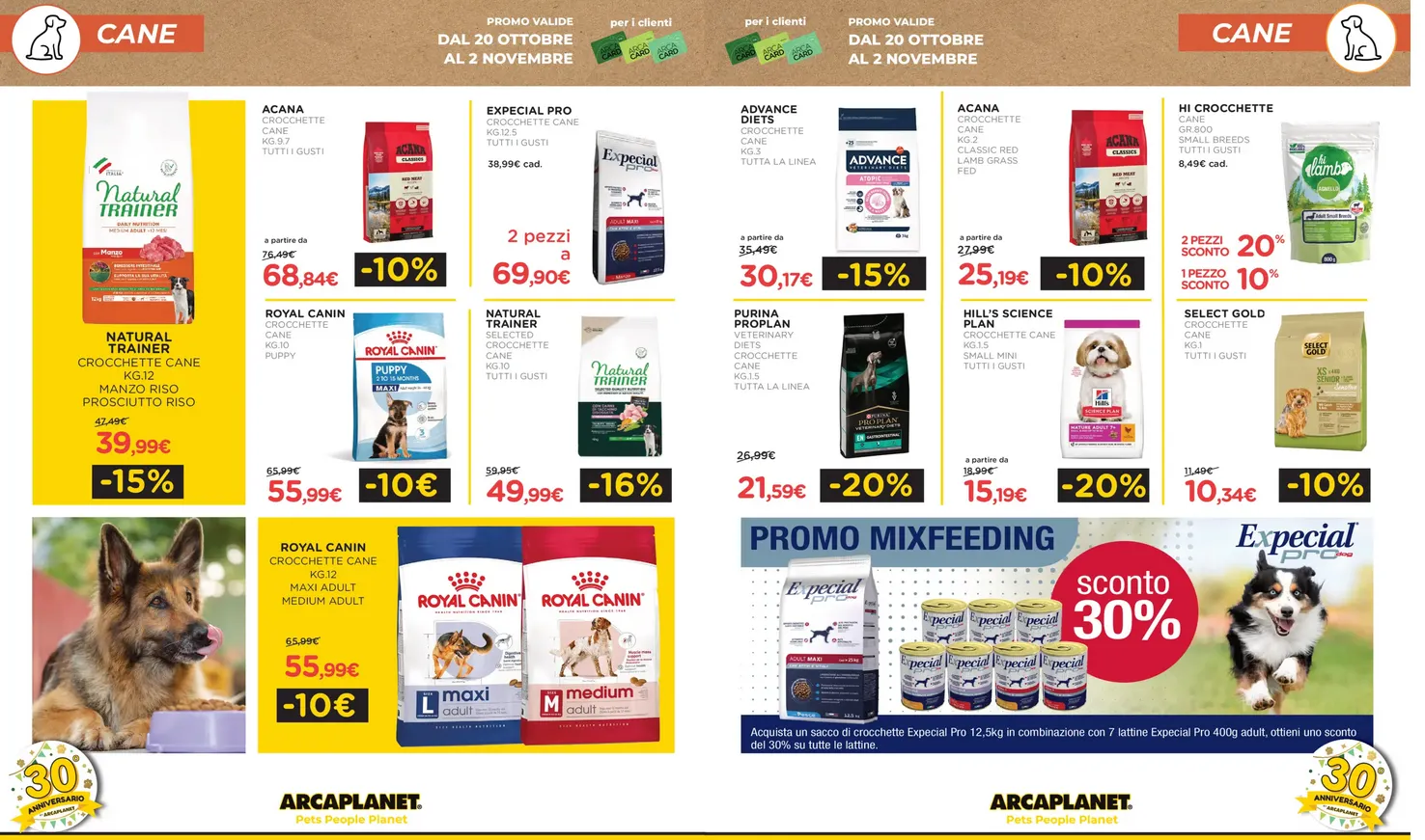 Volantini Arcaplanet da 20 ottobre a 2 novembre di 2025 - Pagina del volantino 7