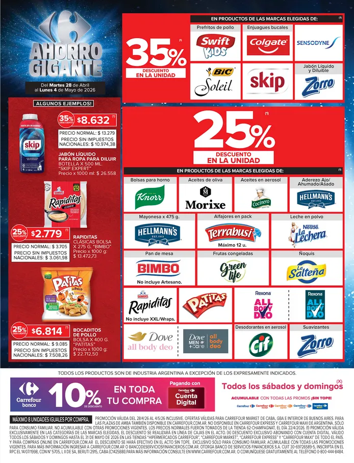 Ofertas de  Ofertas Carrefour Market 28 de abril al 4 de mayo 2026 - Página 7 del catálogo