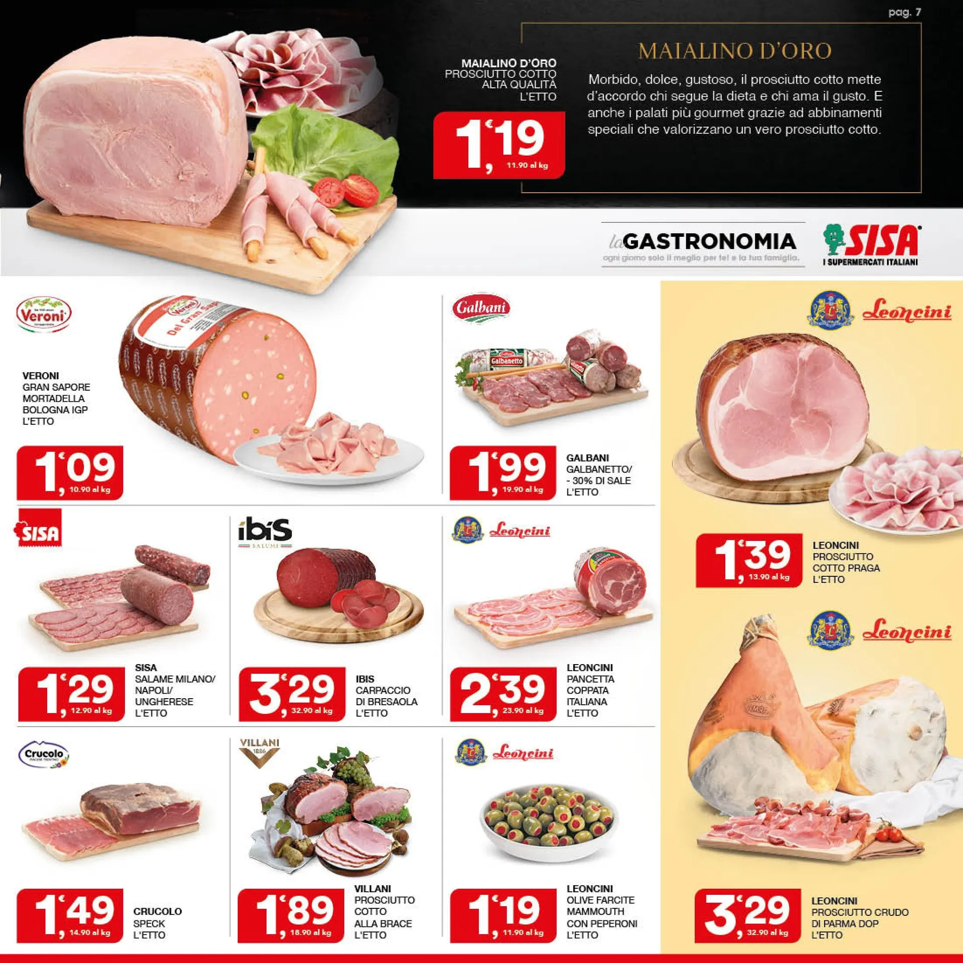 Volantini Sisa da 9 aprile a 22 aprile di 2026 - Pagina del volantino 7