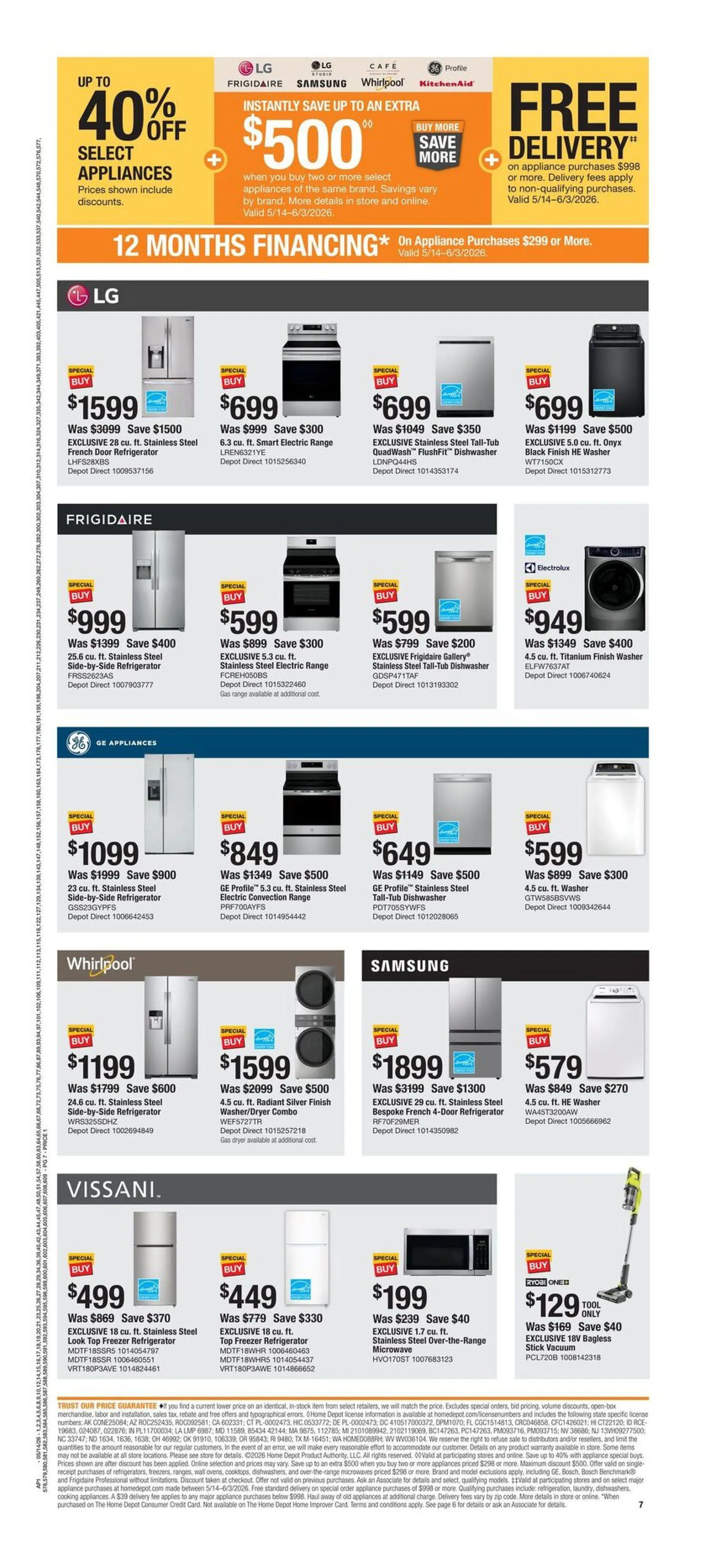 Weekly ad The Home Depot Sales from May 14 to May 27 2026 - Page 7