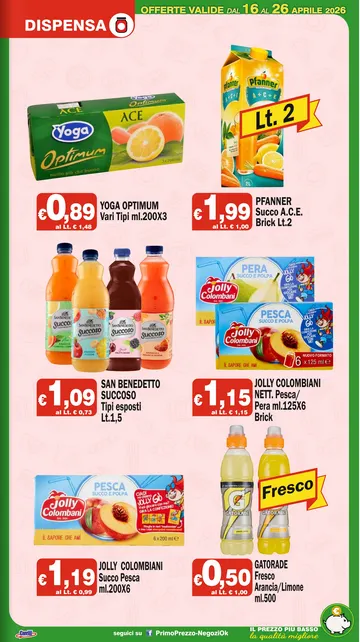 Volantini Primo Prezzo da 16 aprile a 26 aprile di 2026 - Pagina del volantino 7