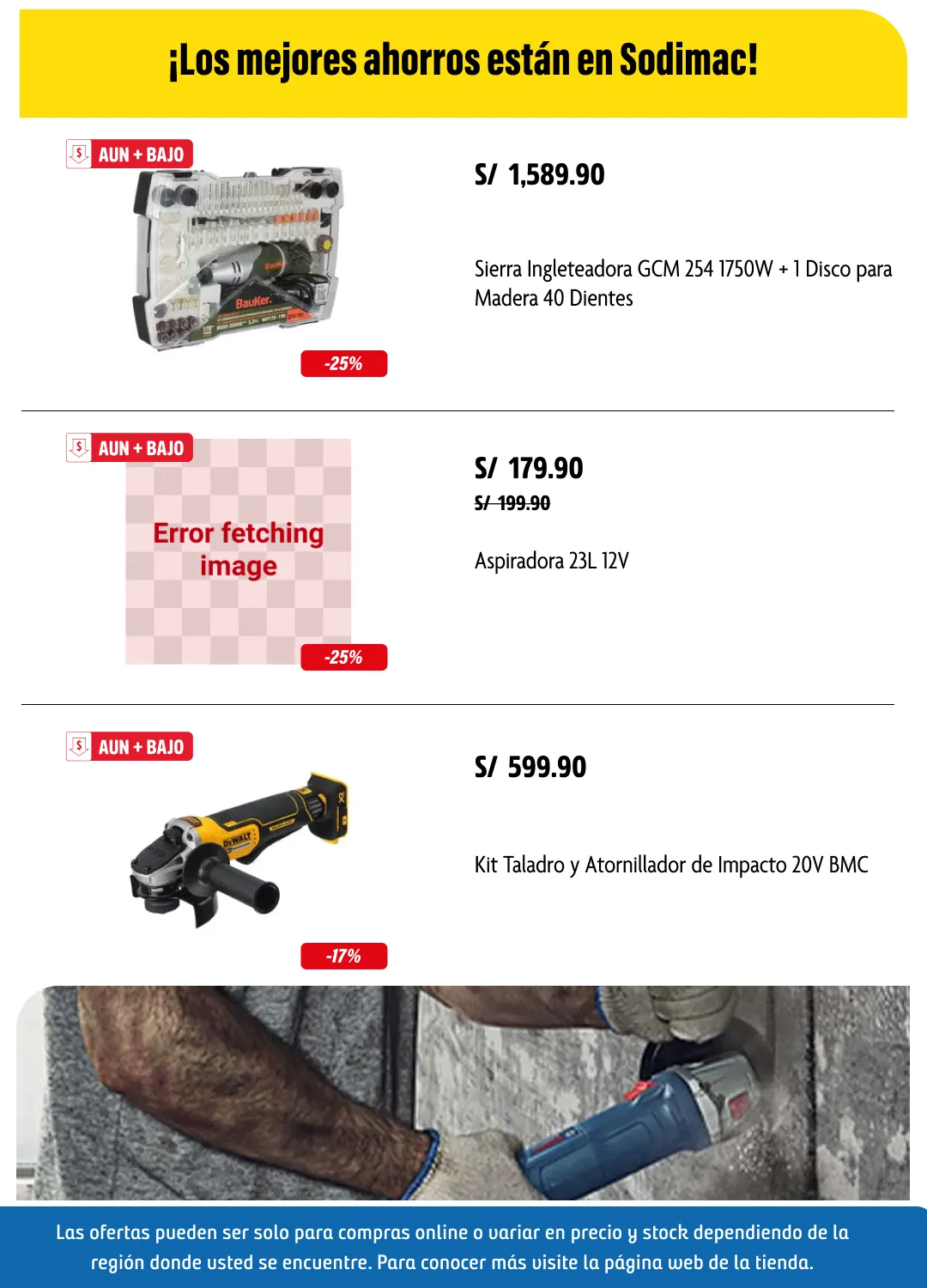 Catalogo de Ofertas Sodimac 25 de marzo al 10 de abril 2026 - Pag 7