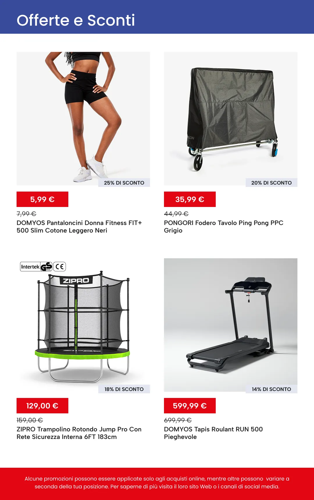 Decathlon Volantino da 29 giugno a 13 luglio di 2026 - Pagina del volantino 7