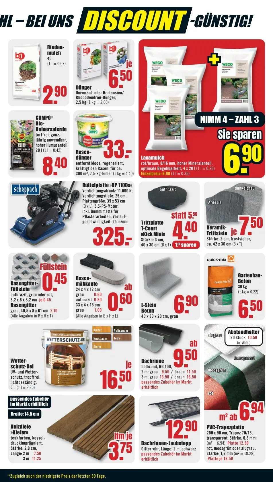B1 Discount Baumarkt Angebote von 18. April bis 24. April 2026 - Prospekt seite 7