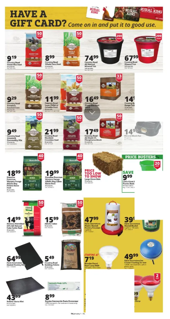 Weekly ad Rural King Sales from January 1 to January 14 2026 - Page 7