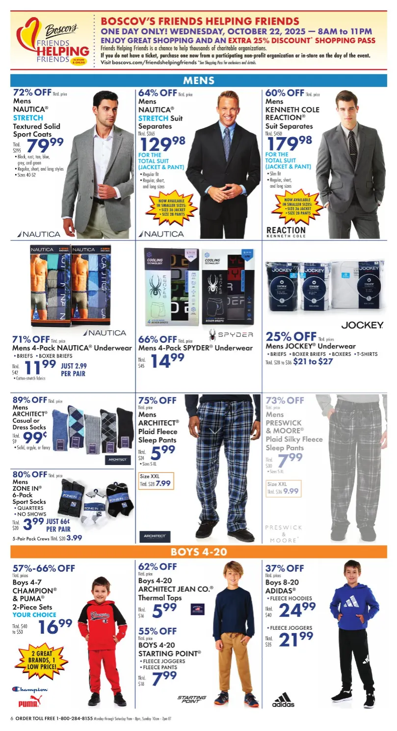 Weekly ad Boscov s Sales from October 2 to October 8 2025 - Page 7
