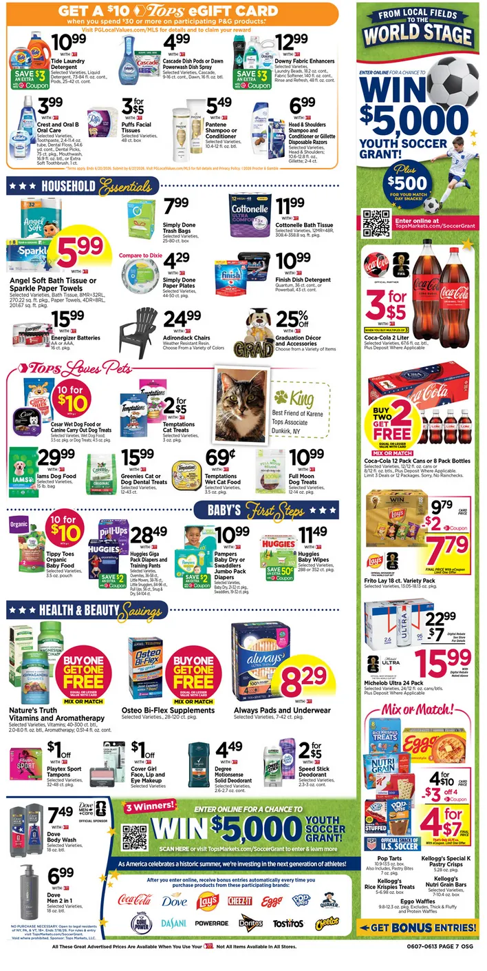 Weekly ad Tops Friendly Markets Sales from June 8 to June 13 2026 - Page 7