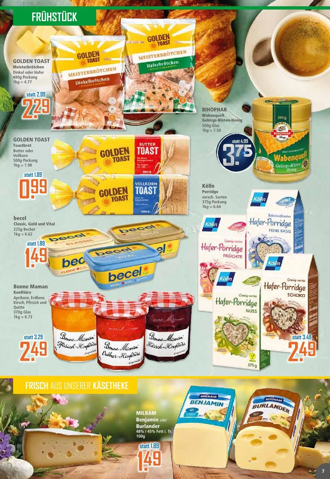 Klaas und Kock Prospekte von 21. Juli bis 26. Juli 2025 - Prospekt seite 7