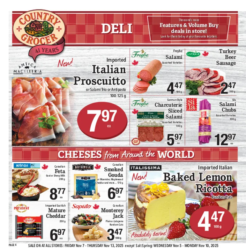 Country Grocer Sales from November 7 to November 13 2025 - flyer page 3