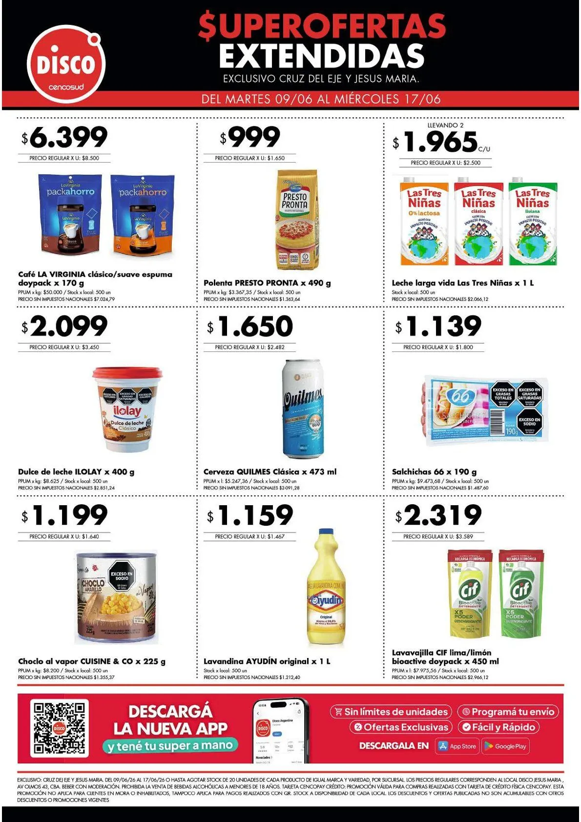 Ofertas de Ofertas Disco 9 de junio al 17 de junio 2026 - Página 7 del catálogo