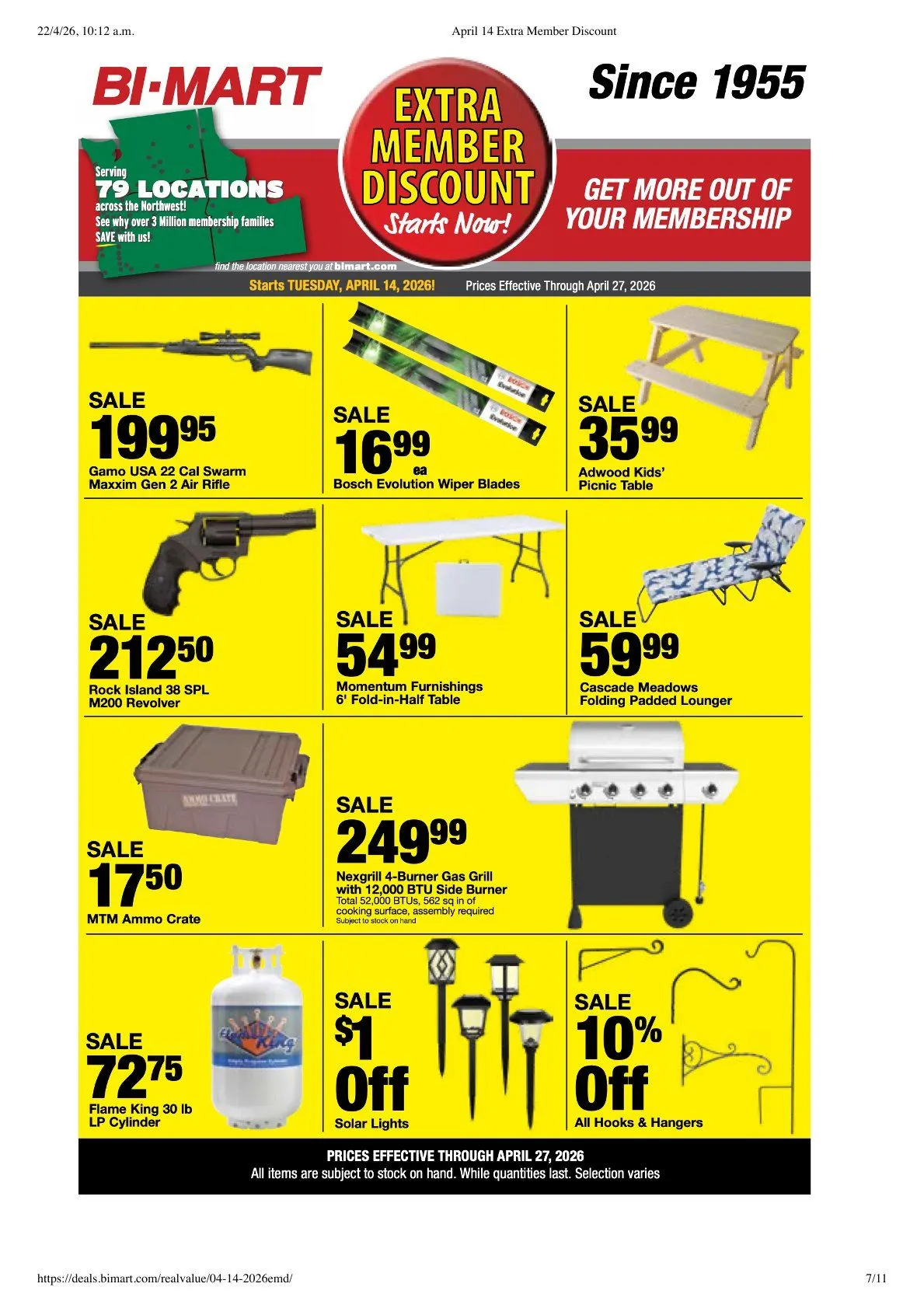 Weekly ad Bi-Mart weekly ads from April 14 to April 27 2026 - Page 7