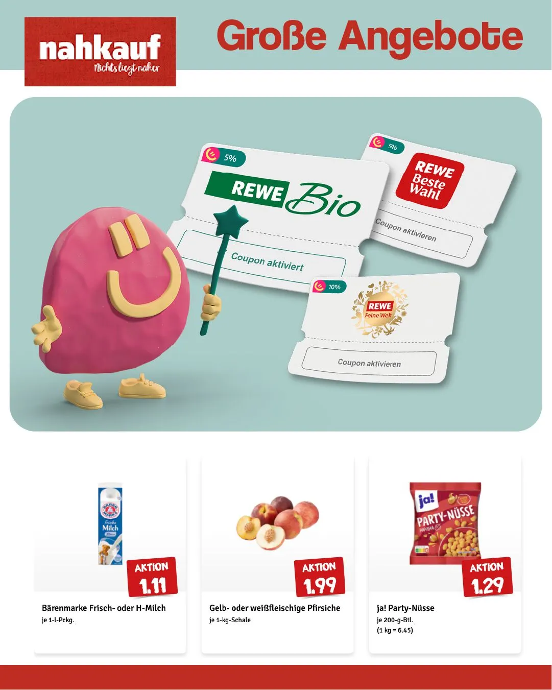 Nahkauf Angebote von 23. Mai bis 31. Mai 2025 - Prospekt seite 1