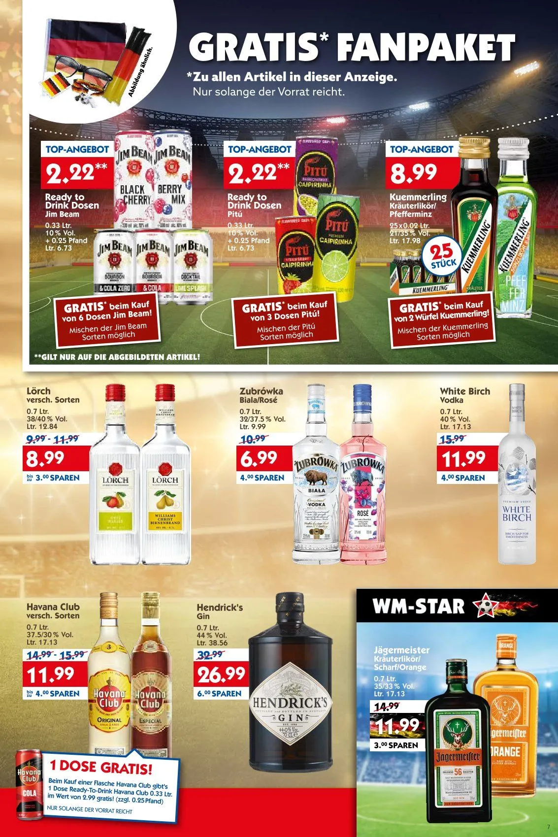Hol'ab! Getränkemarkt von 8. Juni bis 13. Juni 2026 - Prospekt seite 7