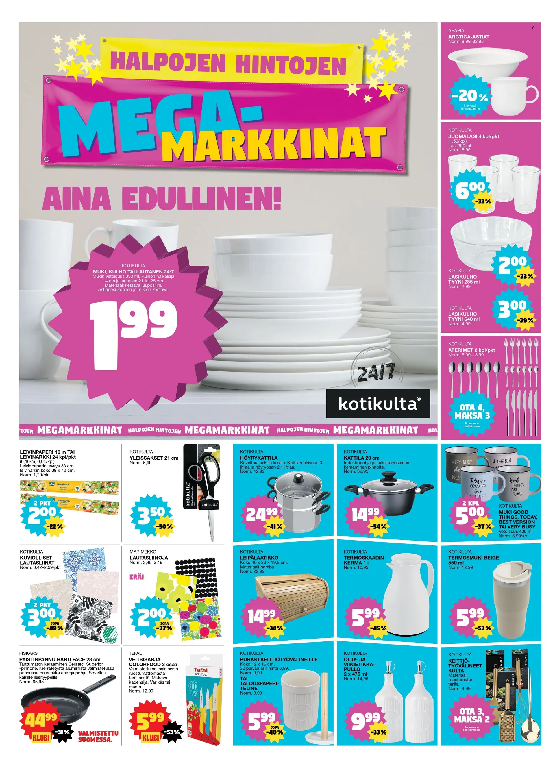 Tokmanni voimassa alkaen 12. tammikuuta - 18. tammikuuta 2026 - Tarjouslehti sivu 7