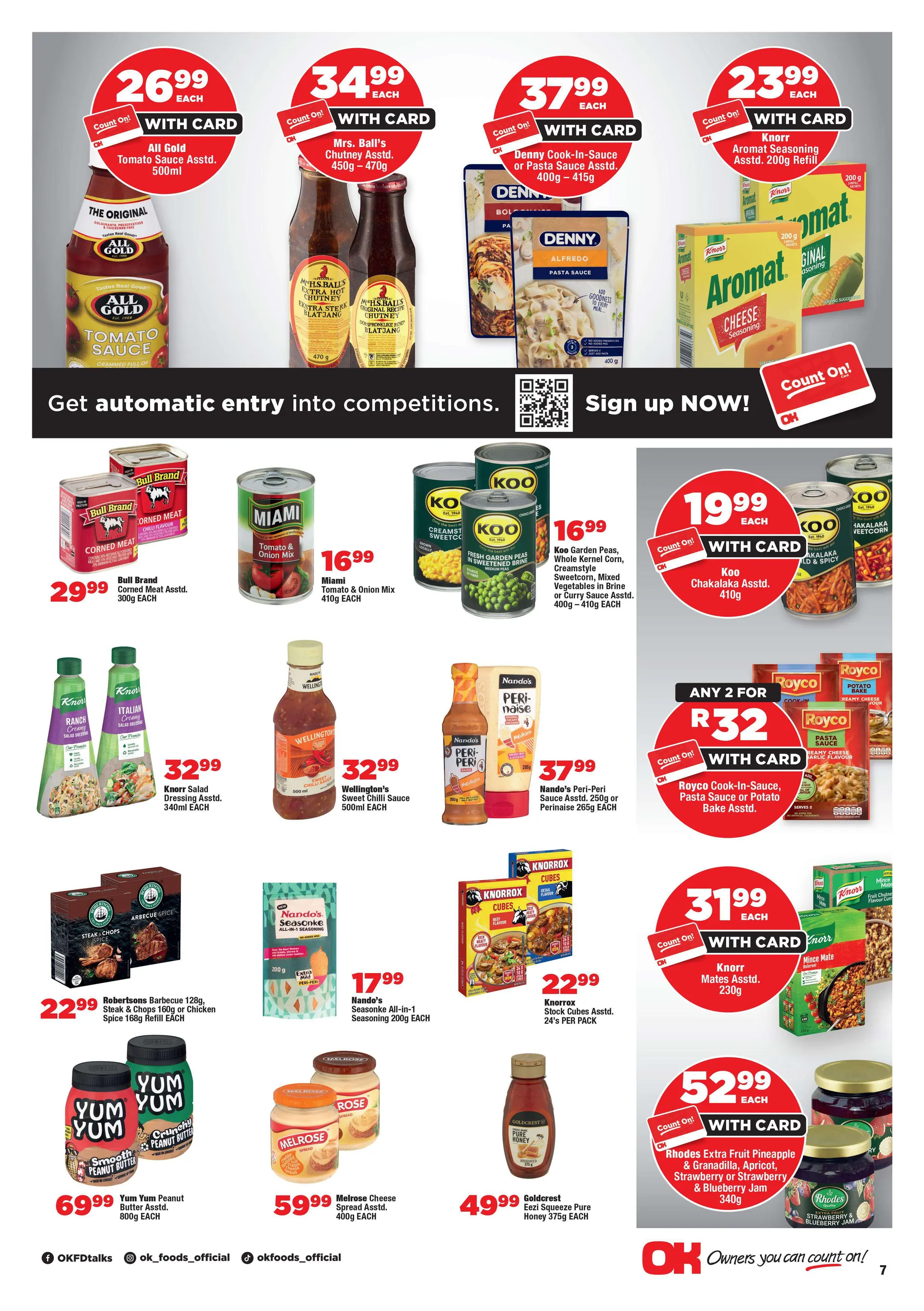 OK Foods Sales from 25 February to 8 March 2026 - Catalogue Page 7