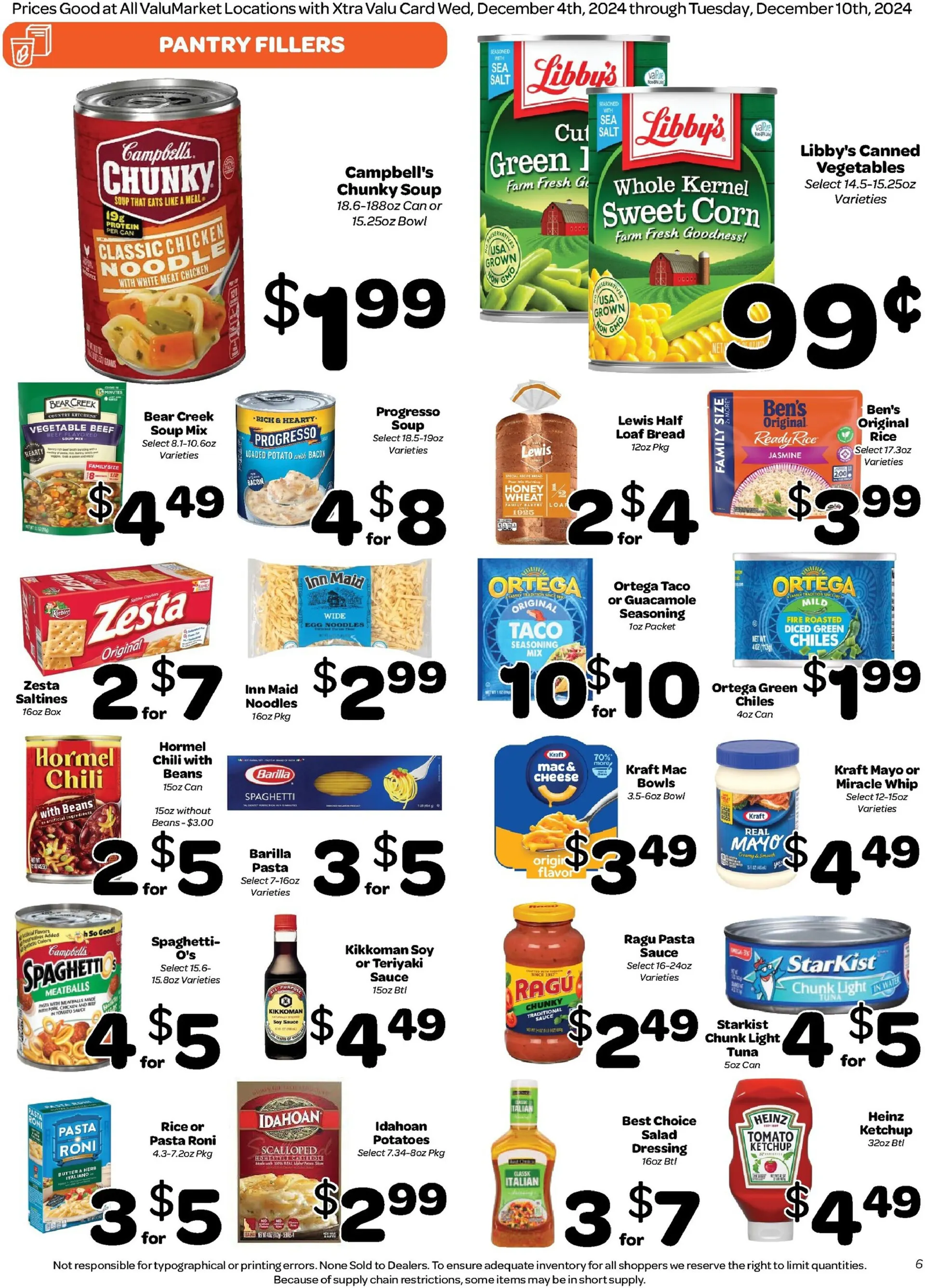 Weekly ad ValuMarket's Weekly Ad from December 4 to December 10 2024 - Page 6