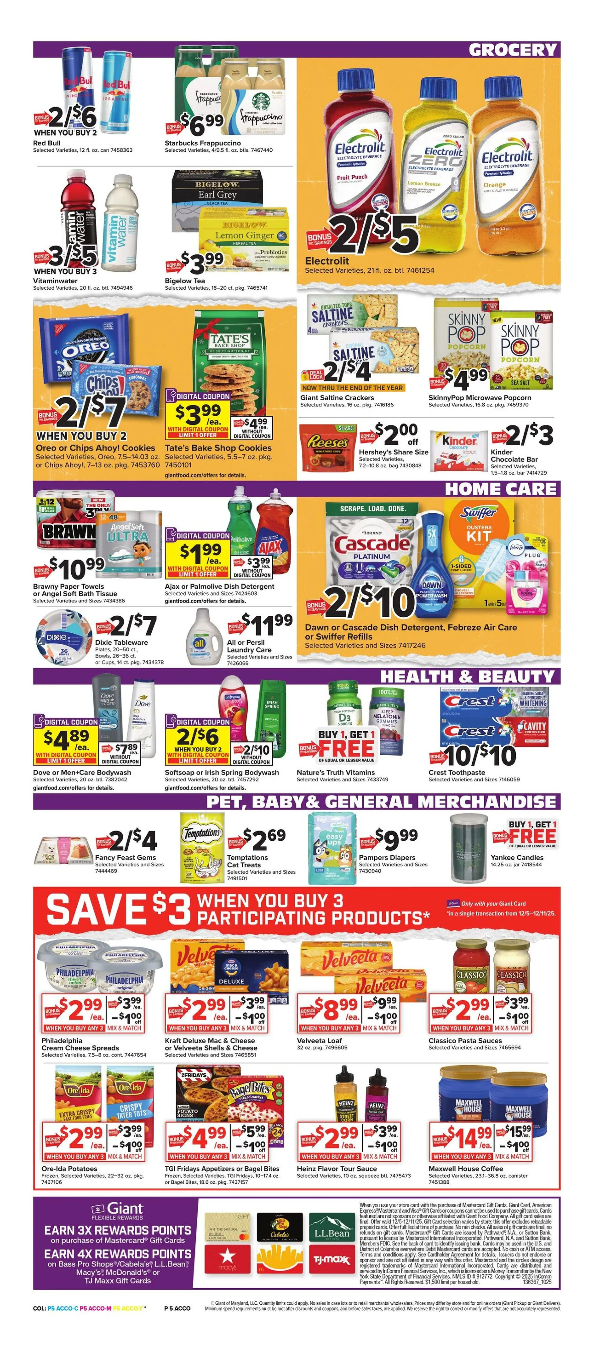 Weekly ad Giant Food Sales from December 5 to December 12 2025 - Page 5