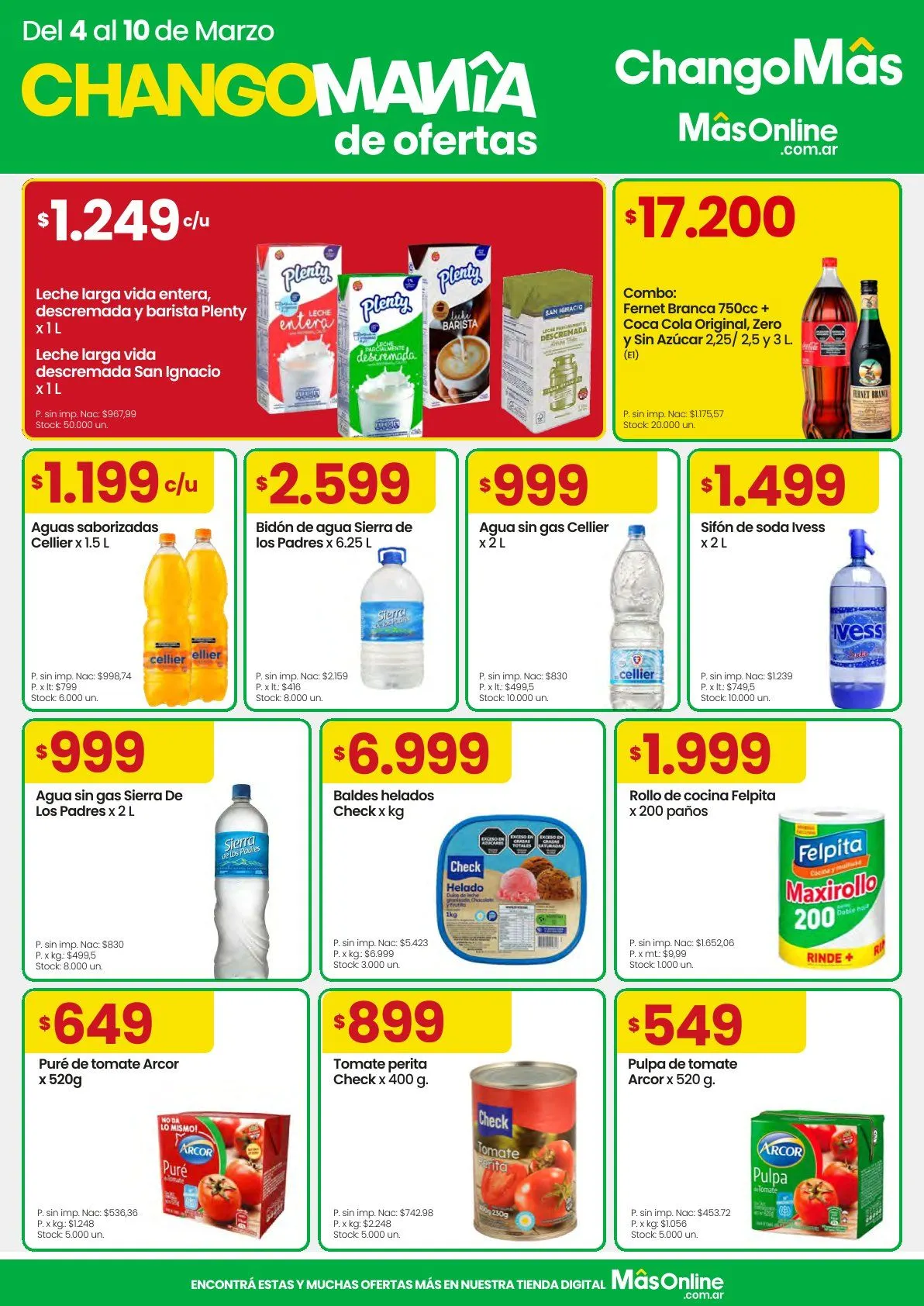 Ofertas de Ofertas Changomas 4 de marzo al 10 de marzo 2026 - Página 7 del catálogo