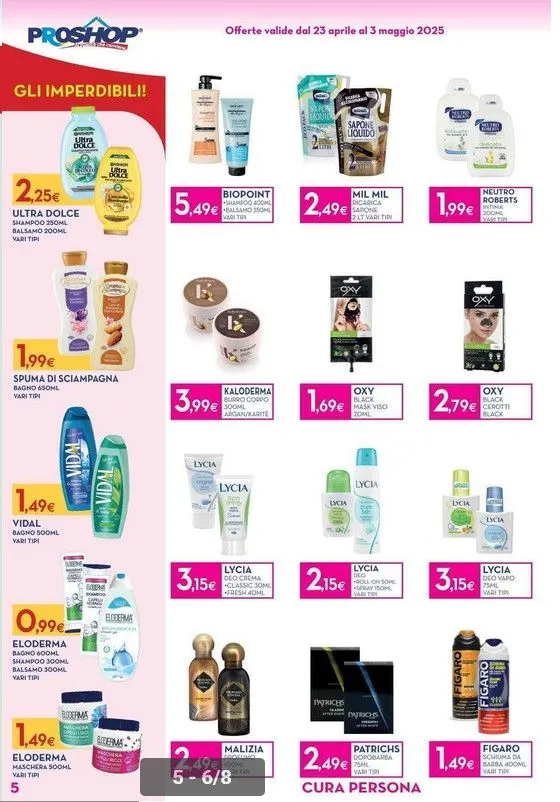 Volantini Proshop da 23 aprile a 3 maggio di 2025 - Pagina del volantino 5