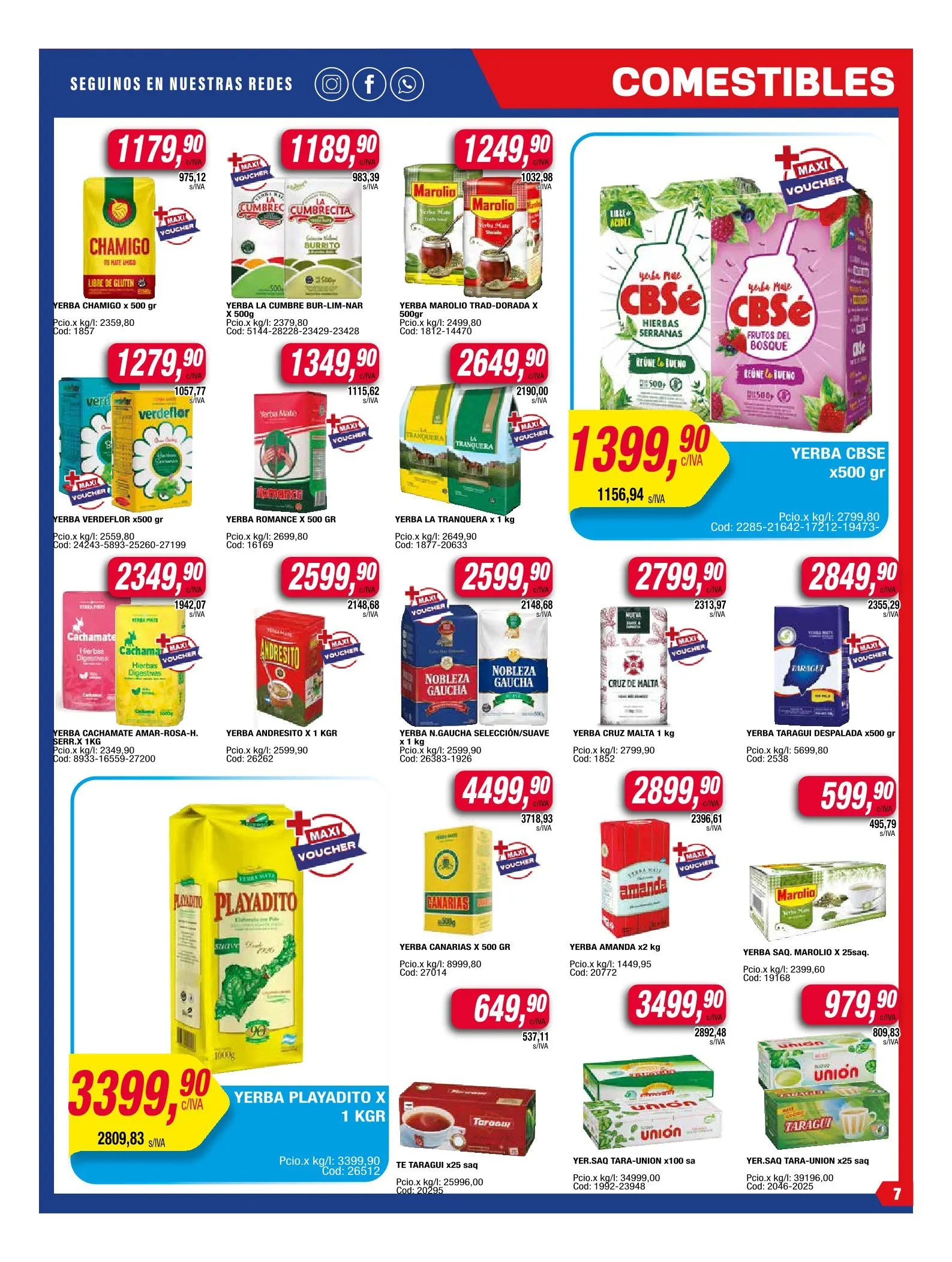 Ofertas de Ofertas Maxiconsumo 11 de agosto al 17 de agosto 2025 - Página 7 del catálogo