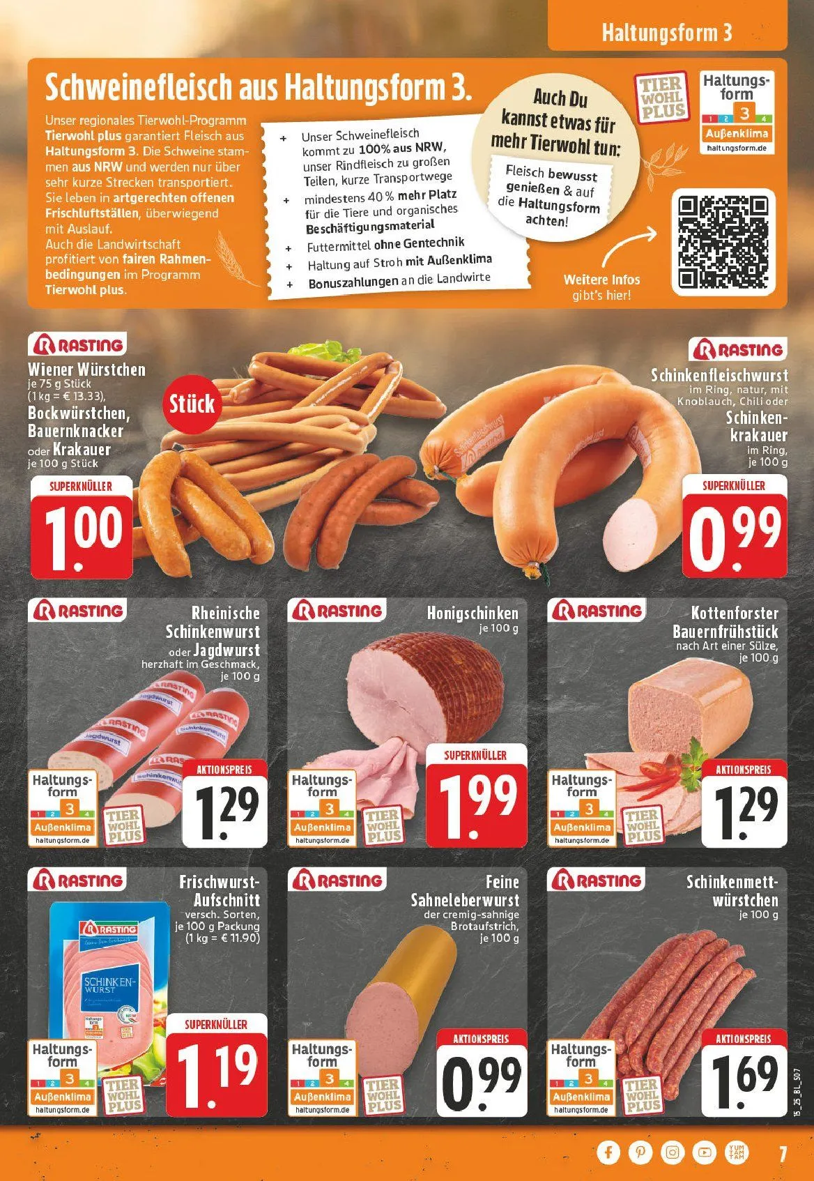 Edeka Prospekt von 7. April bis 12. April 2025 - Prospekt seite 7