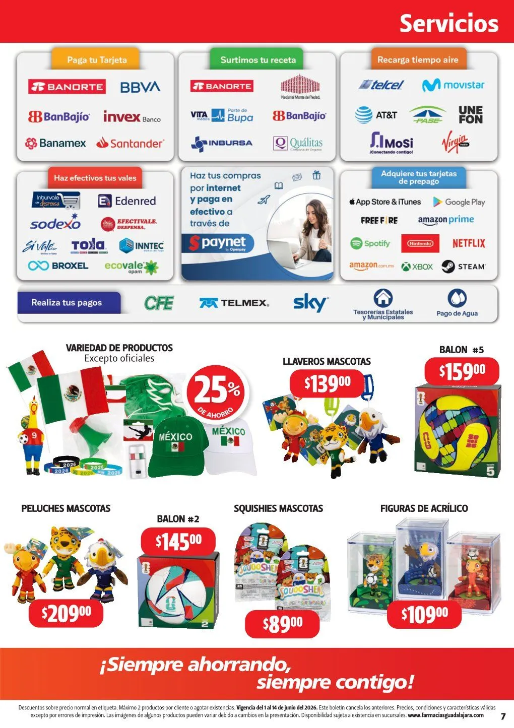 Catálogo de Farmacia Guadalajara 1 de junio al 14 de junio 2026 - Pagina 8