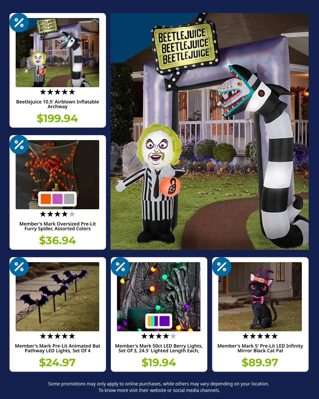 Weekly ad Halloween Decorations from August 14 to September 10 2024 - Page 6
