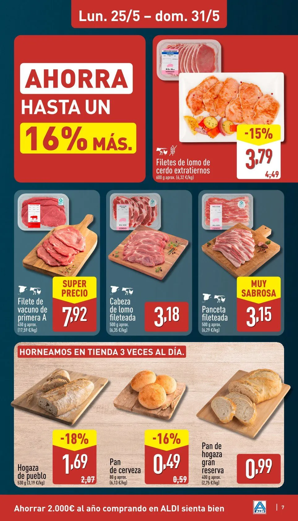 Catálogo de Ofertas de Aldi 25 de mayo al 31 de mayo 2026 - Página 7