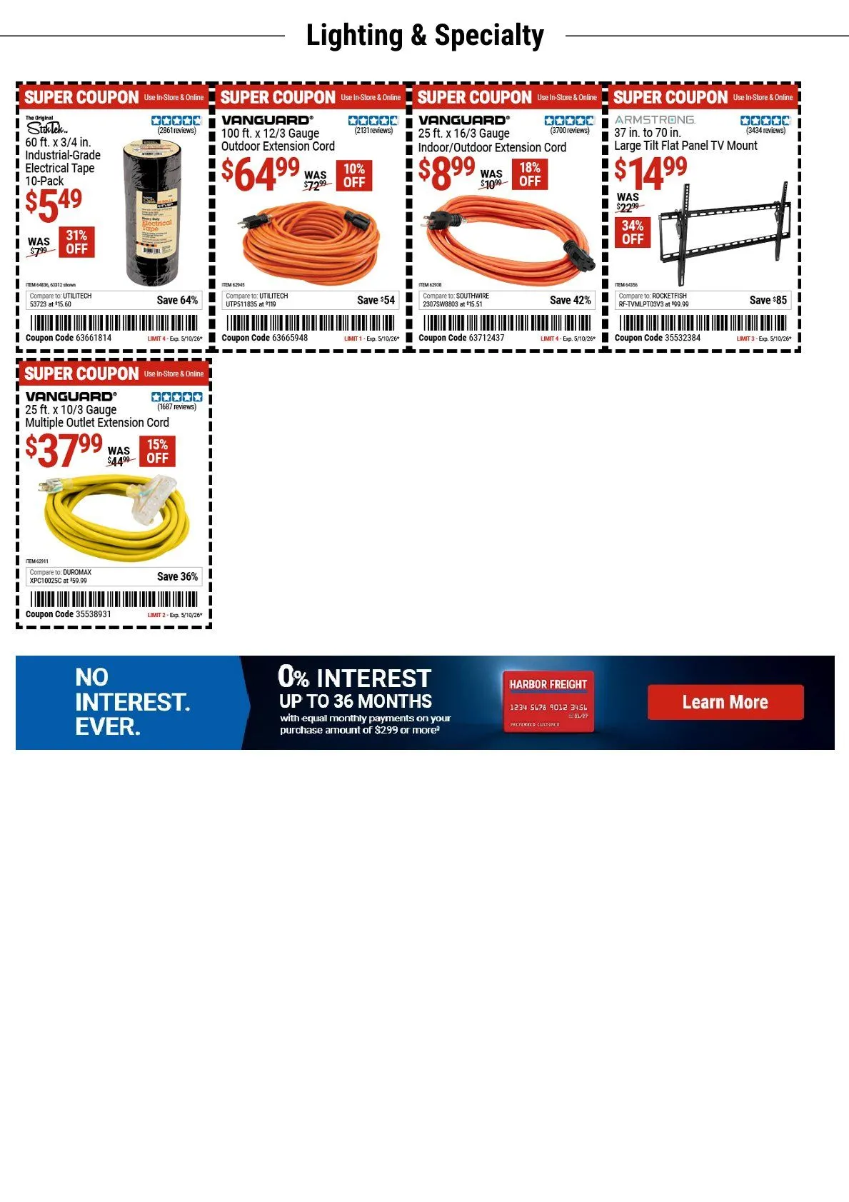 Weekly ad  Harbor Freight weekly ads from April 27 to May 10 2026 - Page 6